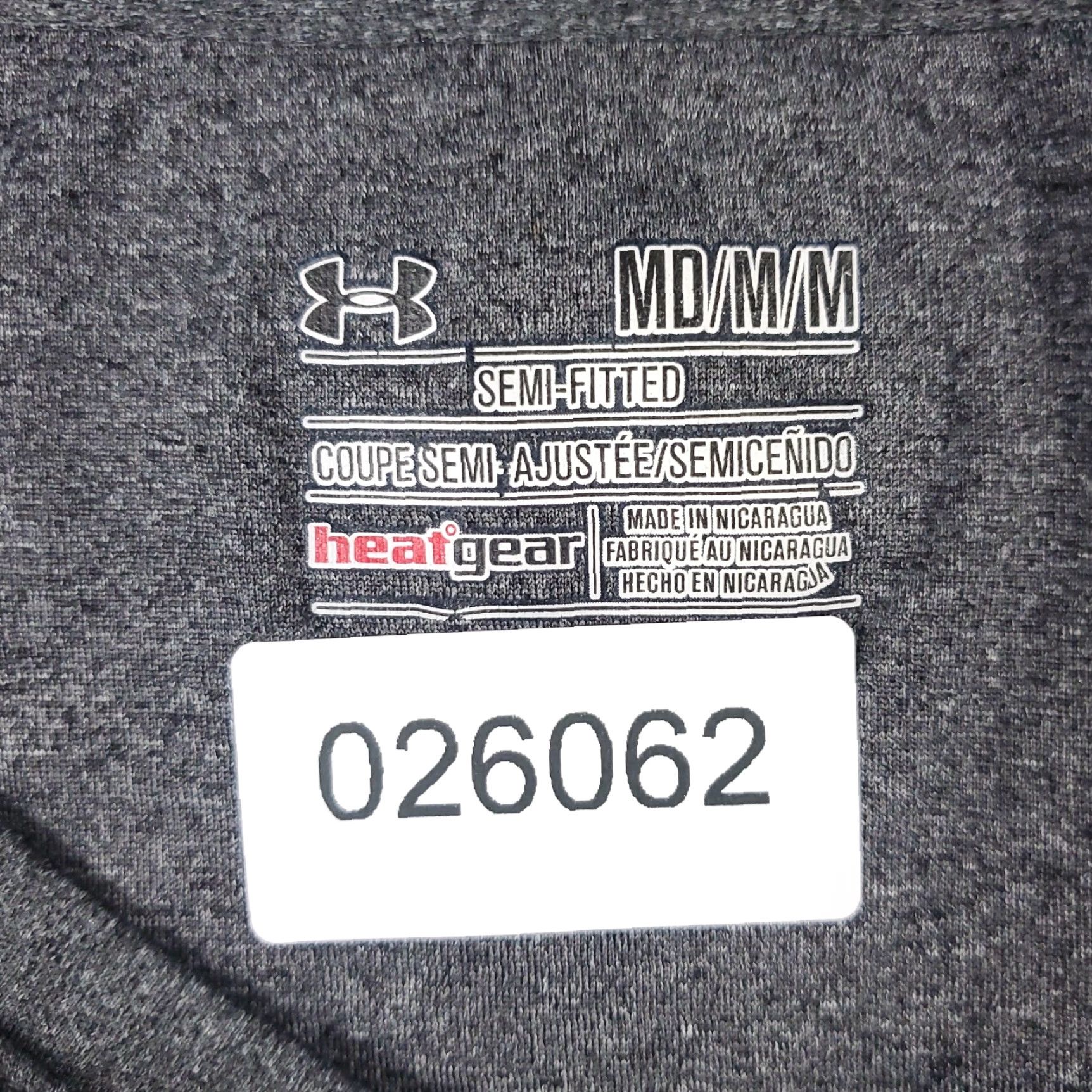 Under Armour Under Armour T-Shirt Mens Short Sleeve Crew Neck Gray USA HeatGear Regular Size M Sports Graphic 90s Modern Mens Size US M / EU 48-50 / 2 - 8 Thumbnail