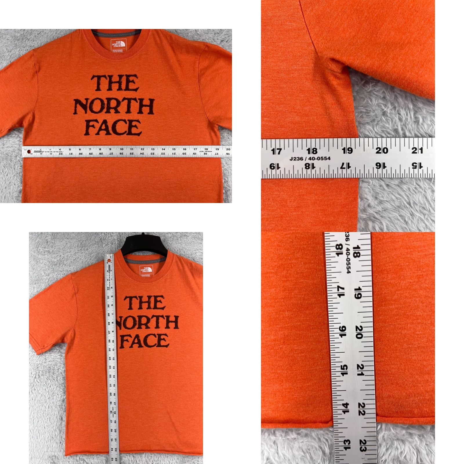 The North Face The North Face Shirt Men Small Orange Logo Short Sleeve Crew Neck Outdoor Size US S / EU 44-46 / 1 - 8 Thumbnail