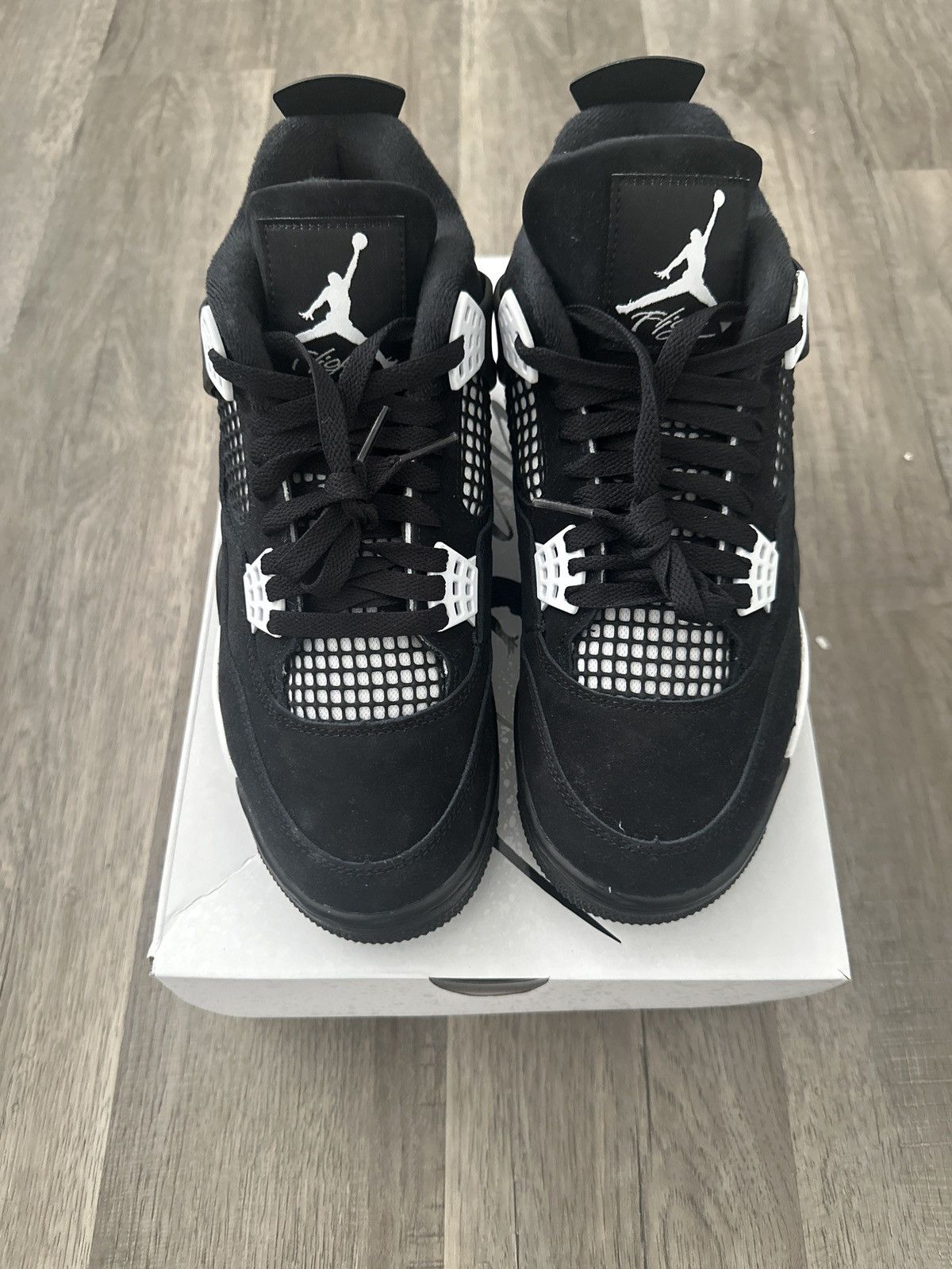 Jordan Brand Nike Air Jordan 4 “White Thunder” Size US 8.5 / EU 41-42 - 1 Thumbnail
