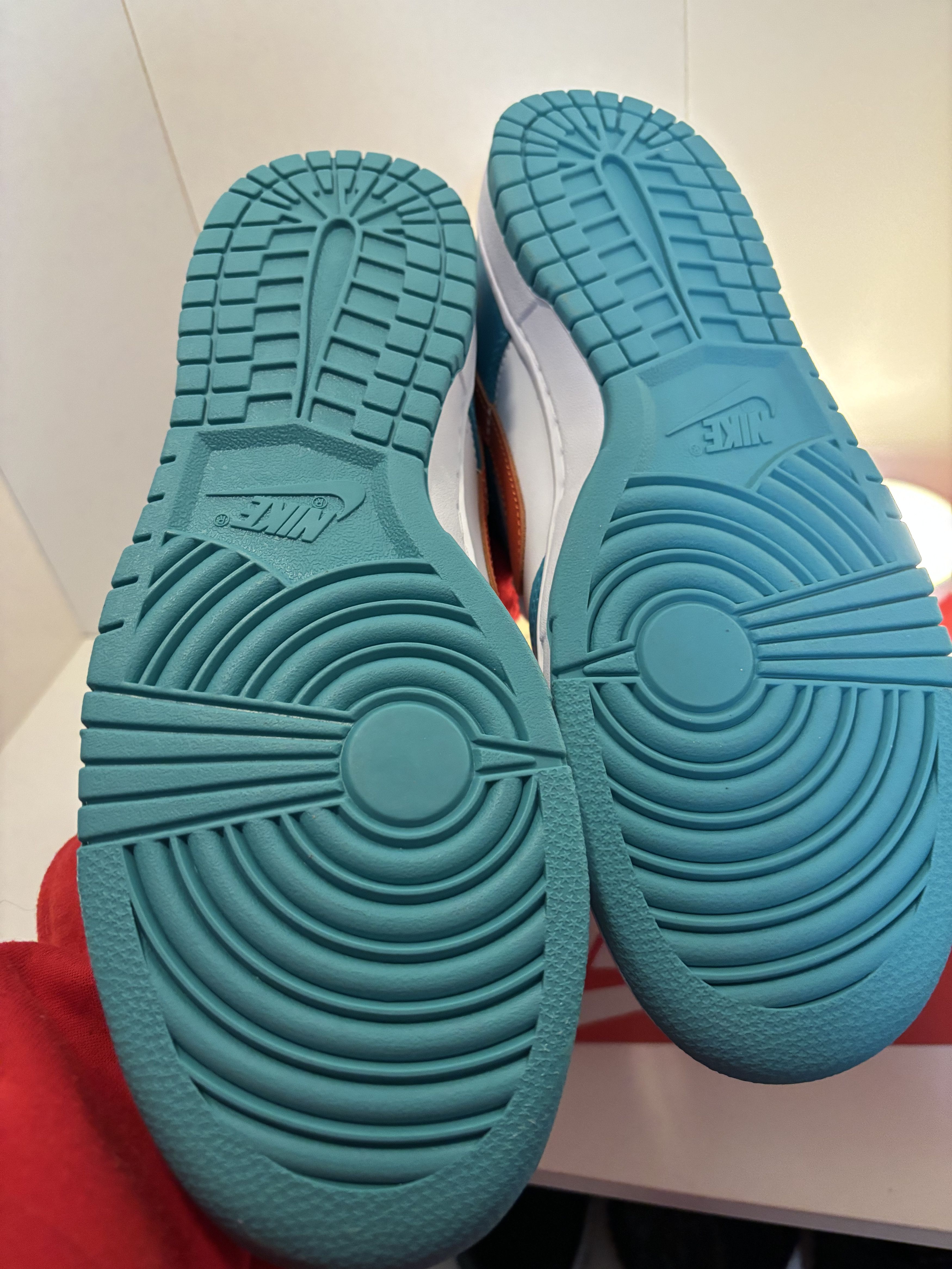 Nike Nike Low Dunk Miami Dolphins Size US 9.5 / EU 42-43 - 2 Thumbnail