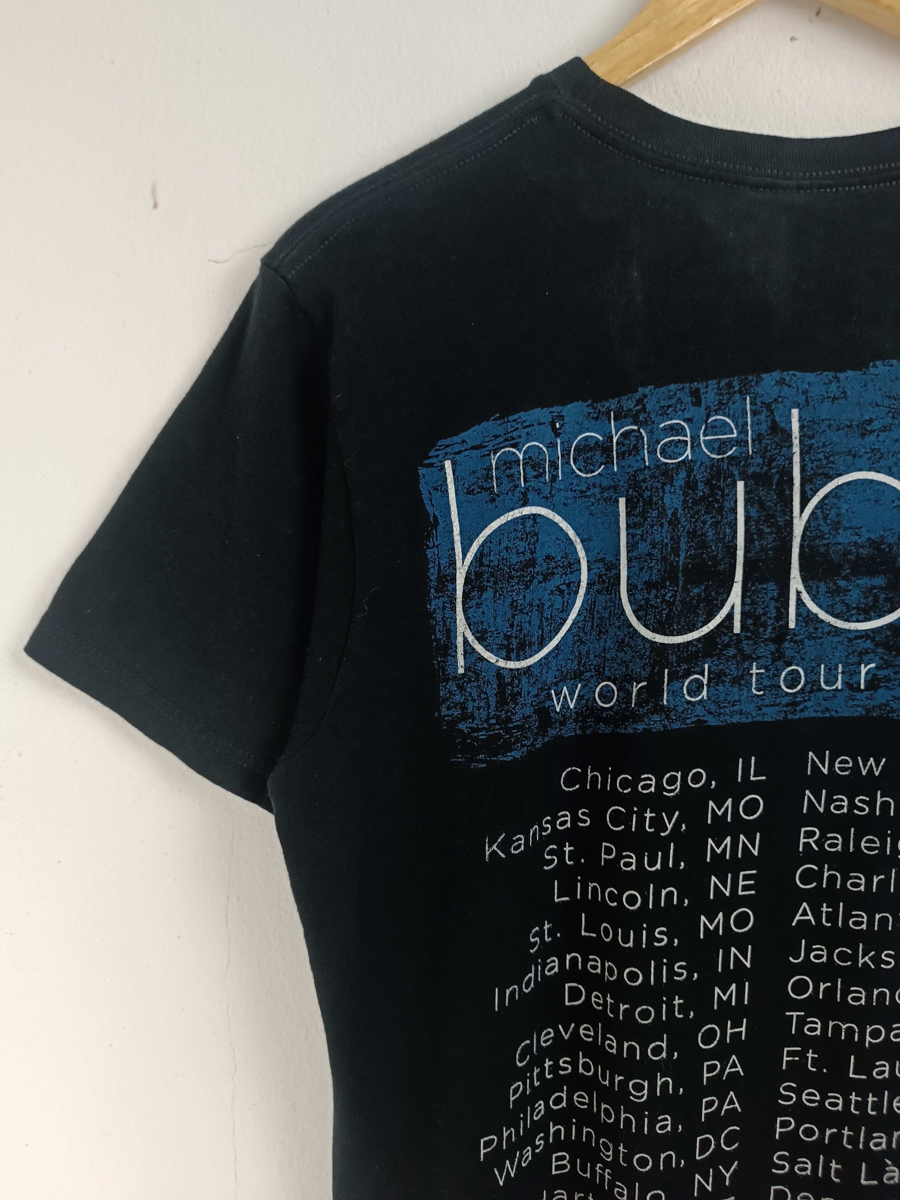 Vintage VINTAGE 2013 MICHAEL BUBLE WORLD TOUR TWAIN SINATRA ELVIS Size US M / EU 48-50 / 2 - 10 Thumbnail