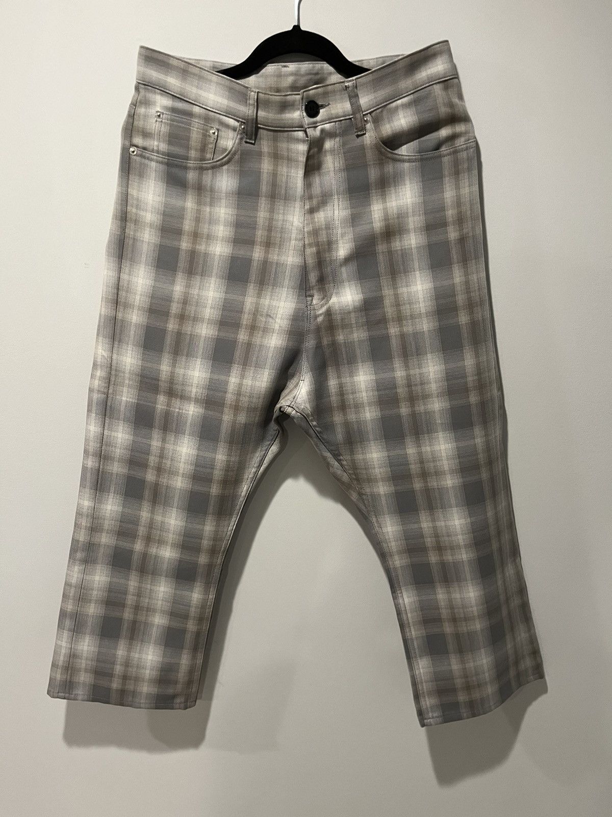 Maison Margiela MM6 Plaid Trousers