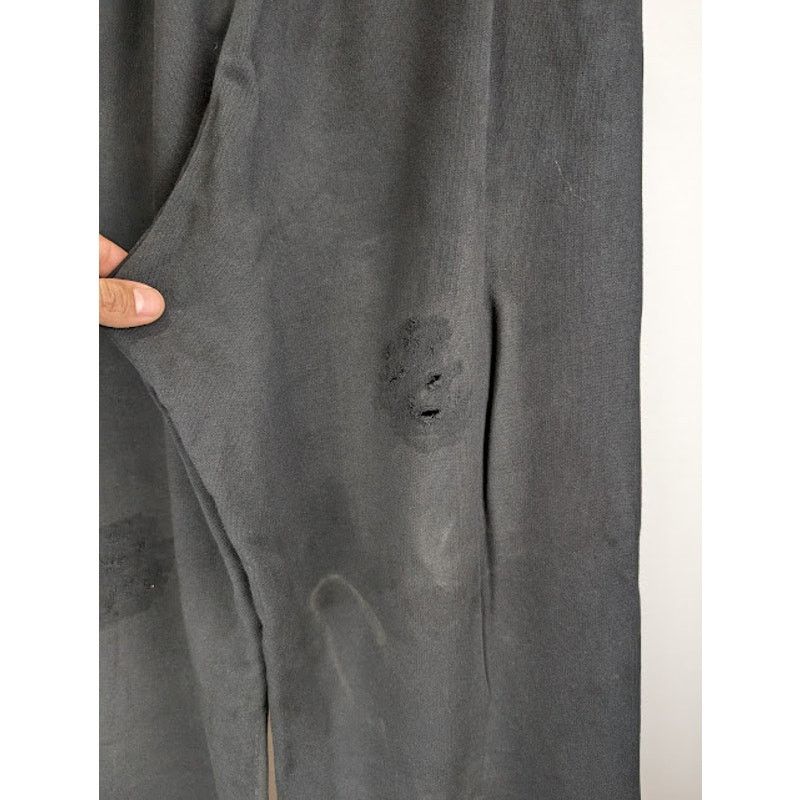 Balenciaga o1rshd1 Baggy Sweatpants in Washed Black Size US 30 / EU 46 - 15 Thumbnail