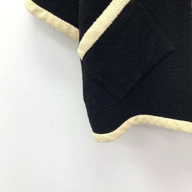 Chanel Chanel Color-blocked wool tweed cardigan coat Size S / US 4 / IT 40 - 4 Thumbnail