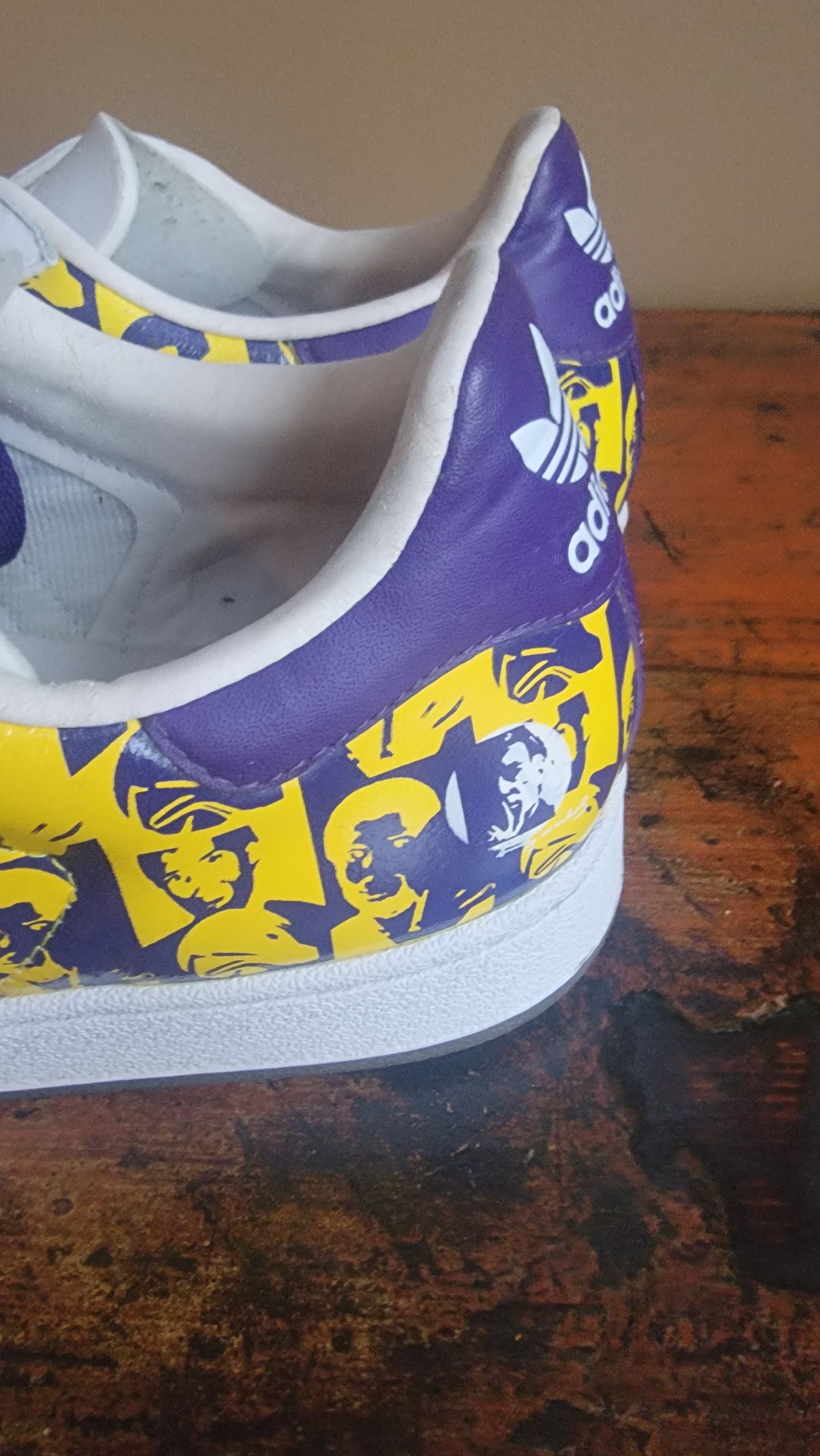 Adidas × Andy Warhol Rare. adidas Superstar 35th Anniversary Andy Warhol Size US 11.5 / EU 44-45 - 2 Thumbnail