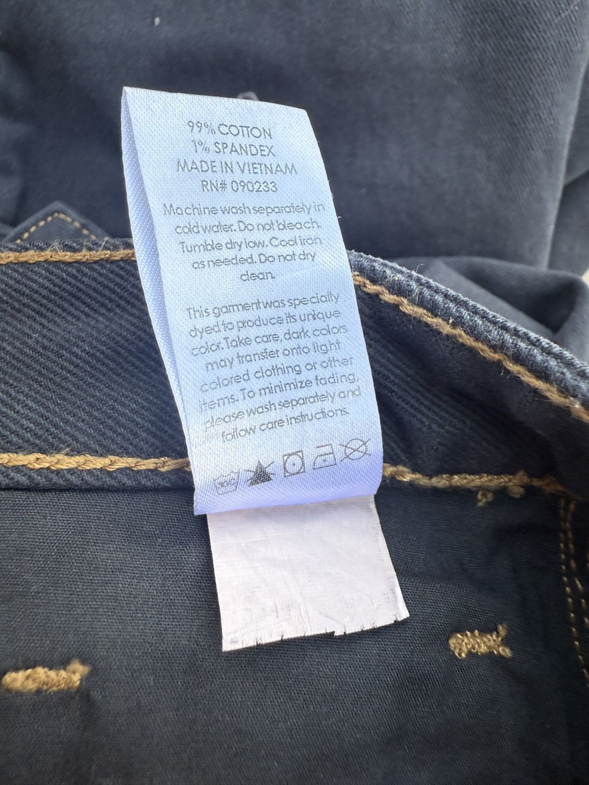Pacsun Pacsun Denim Jeans Low Rise STRAIGHT Black Gray Size 25 Size 28" / US 6 / IT 42 - 10 Thumbnail