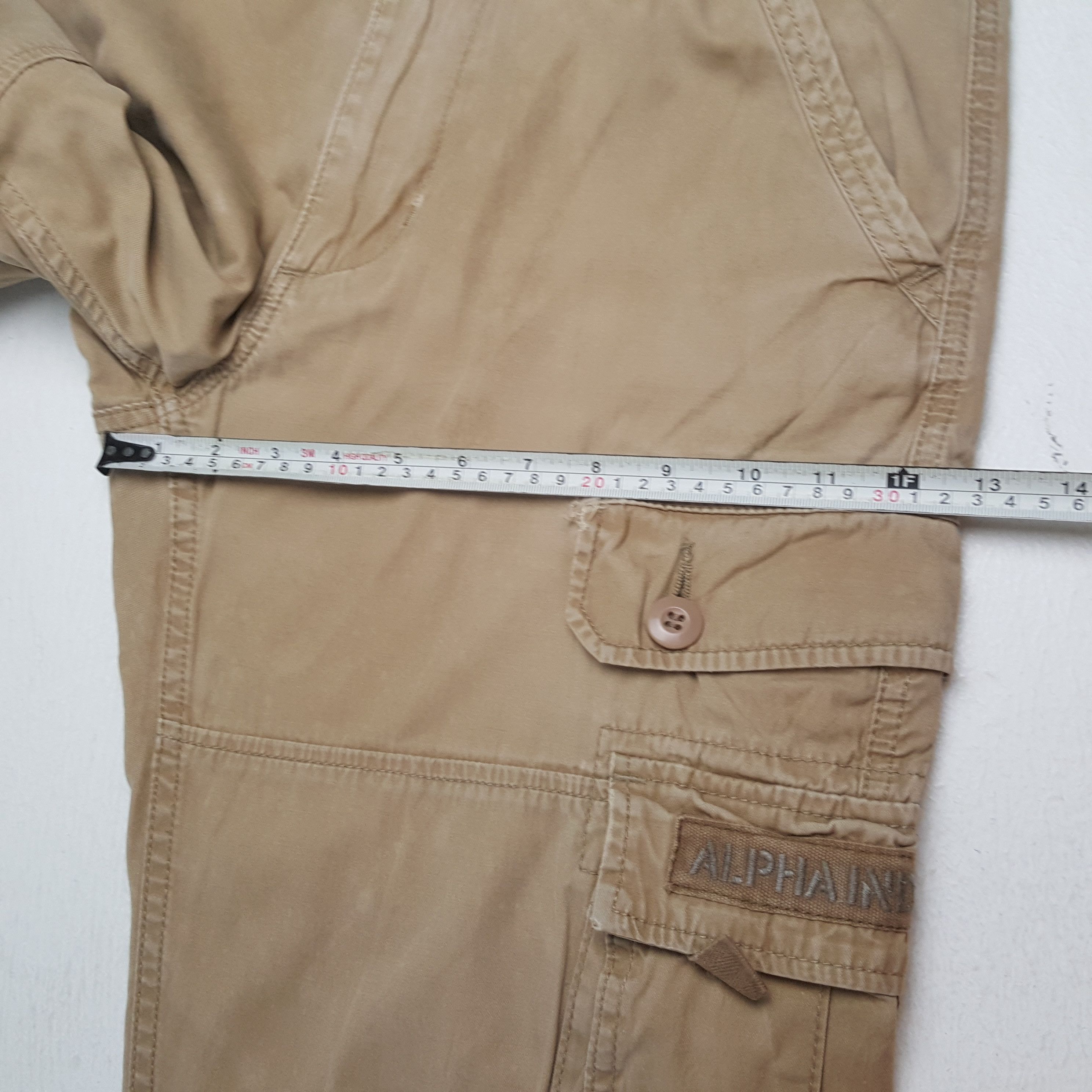 Alpha Industries × Vintage ALPHA INDUSTRIES Cargo Pants Style Size US 31 - 9 Thumbnail