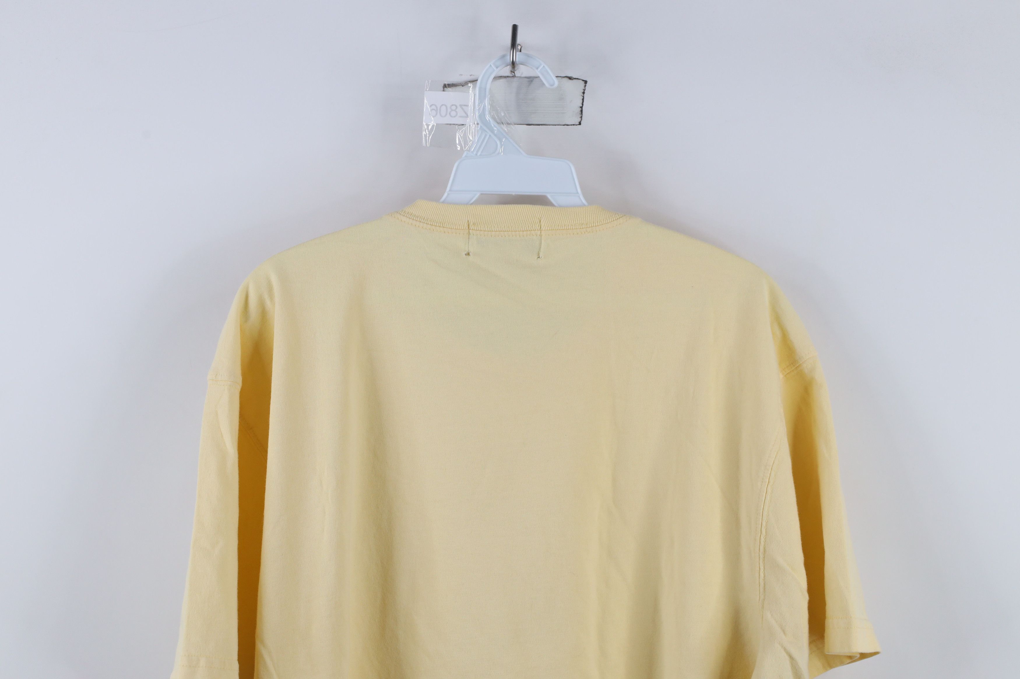 Eddie Bauer × Vintage Vintage 90s Eddie Bauer Cotton Short Sleeve T-Shirt Yellow Size US L / EU 52-54 / 3 - 9 Thumbnail