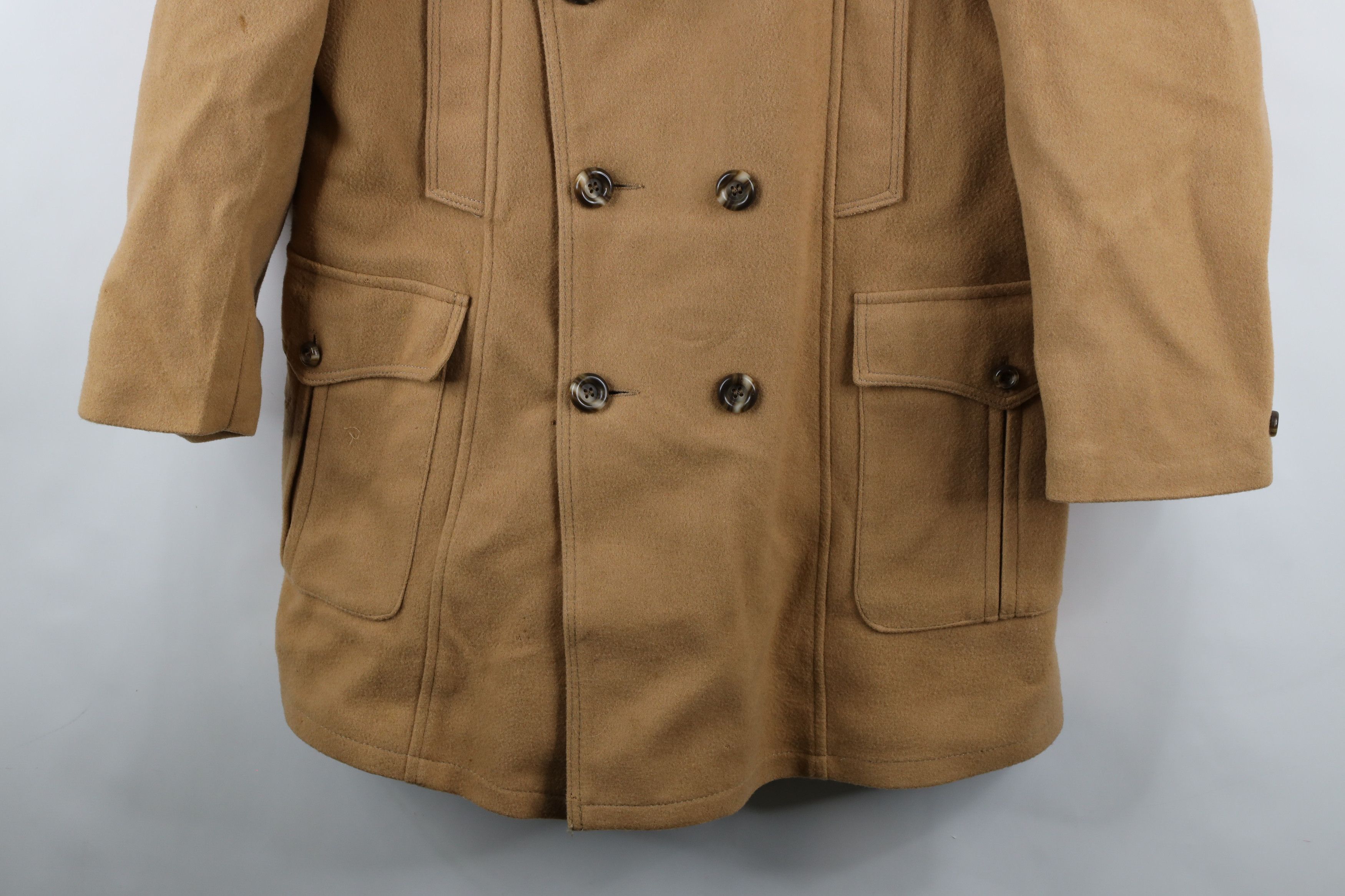 Vintage Vintage 60s 70s Streetwear Heavyweight Breasted Coat USA Size US L / EU 52-54 / 3 - 4 Thumbnail