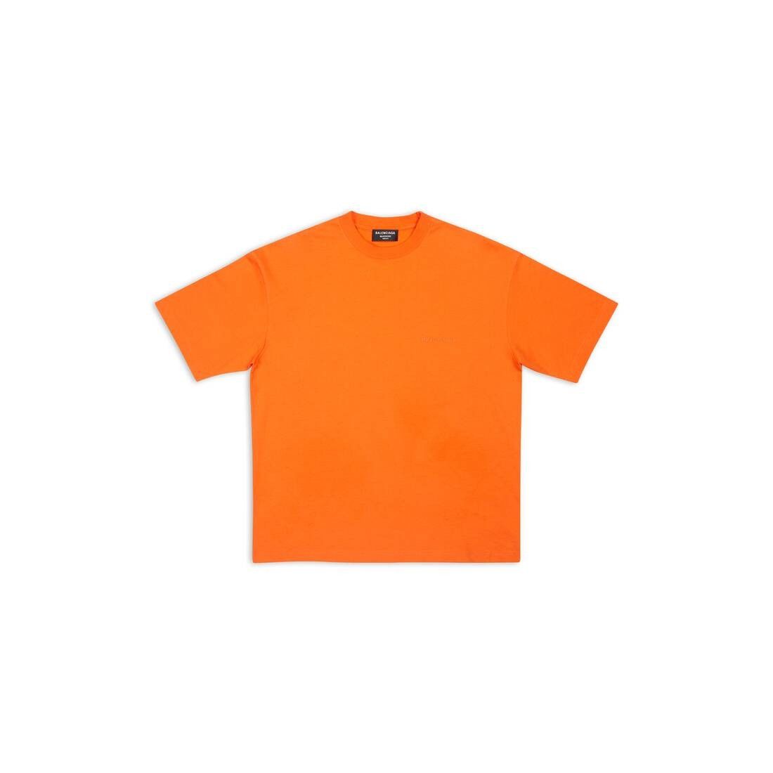 Balenciaga o1mt1gz0724 BB Corp T-Shirt Medium Fit in Orange Size US S / EU 44-46 / 1 - 1 Thumbnail