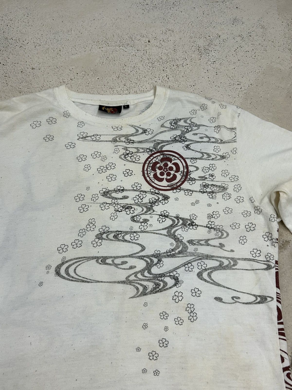 20471120 × If Six Was Nine × Japanese Brand Sukajan Japan Bullet Noise Art Religion Cranial Skulls Size US M / EU 48-50 / 2 - 7 Thumbnail