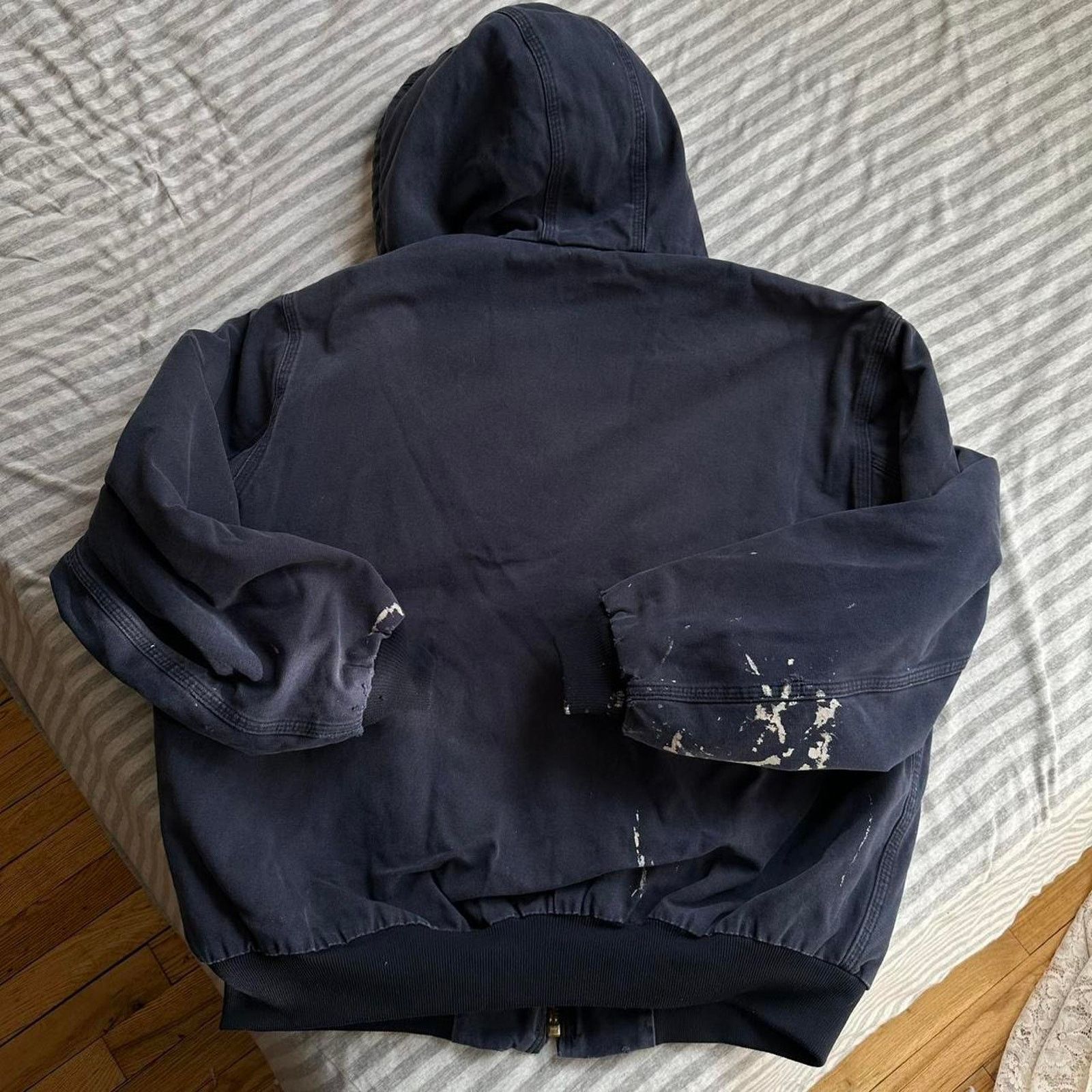 Carhartt Vintage Oversized Painter Carhartt Hooded J280 Work Jacket Size US XL / EU 56 / 4 - 7 Thumbnail