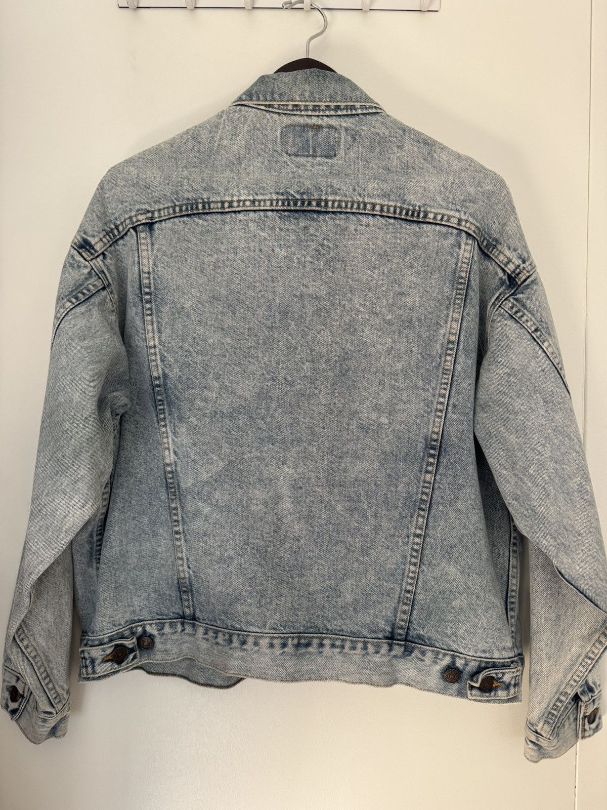 Levi's Levi’s 1980s Denim Trucker Jacket Size US L / EU 52-54 / 3 - 2 Thumbnail