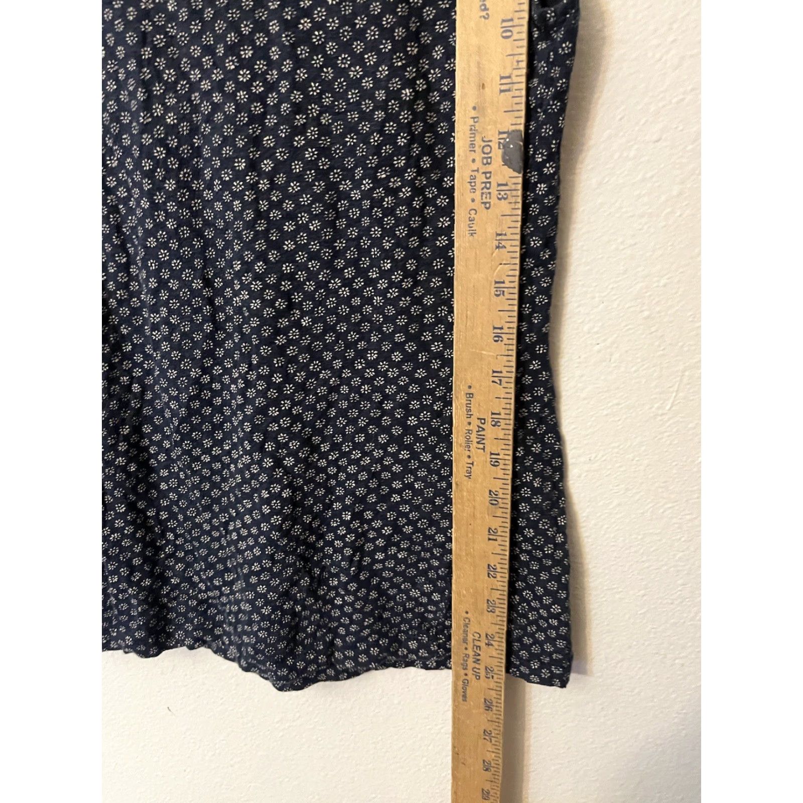 Ann Taylor VINTAGE Loft Tank Womens Size Medium Sleeveless Knit Blouse Top Blue Floral Size M / US 6-8 / IT 42-44 - 5 Thumbnail