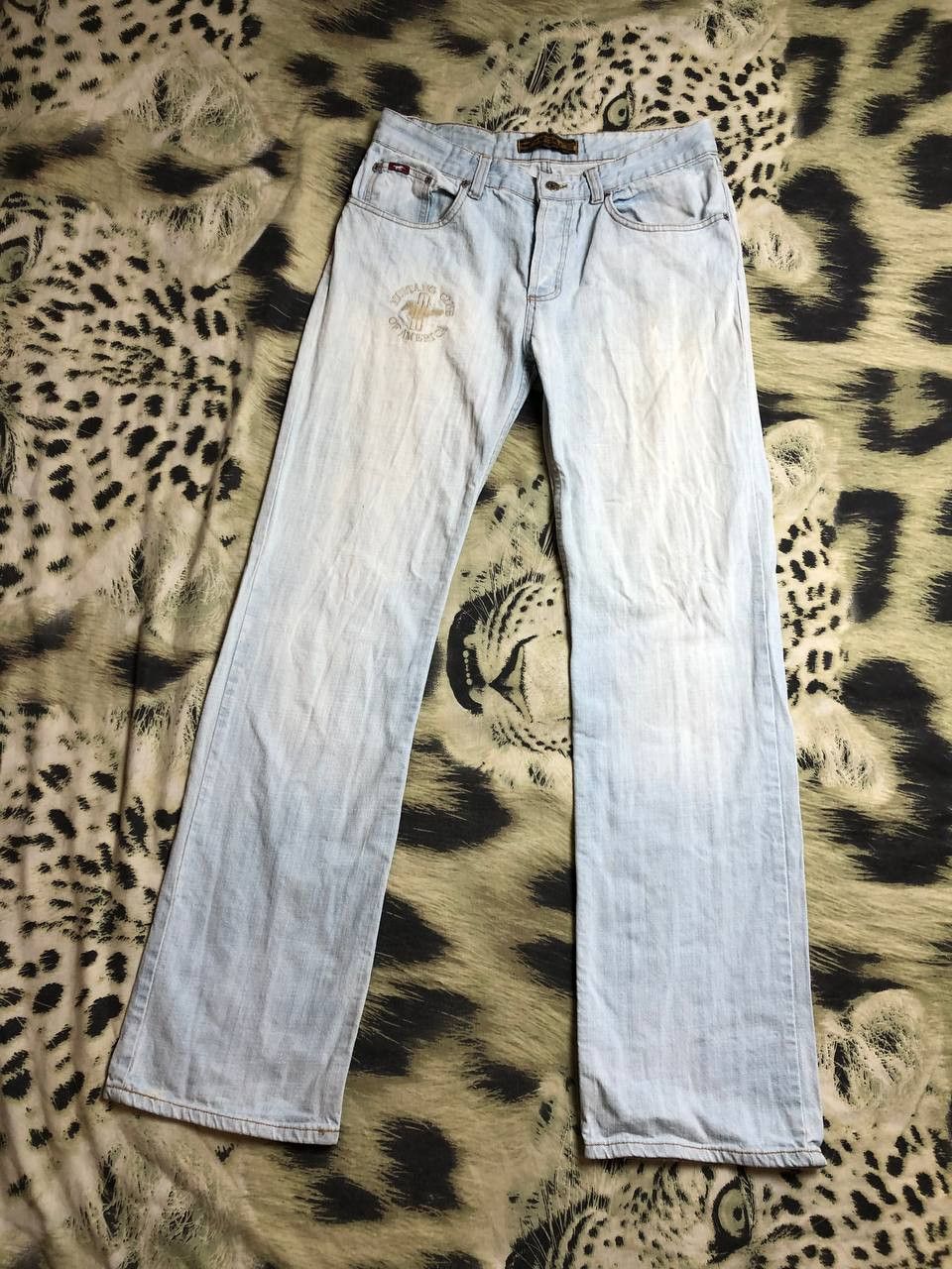 Mustang Mustang 80's Rare Vintage Light Wash Denim JEANS Size US 32 / EU 48 - 8 Thumbnail
