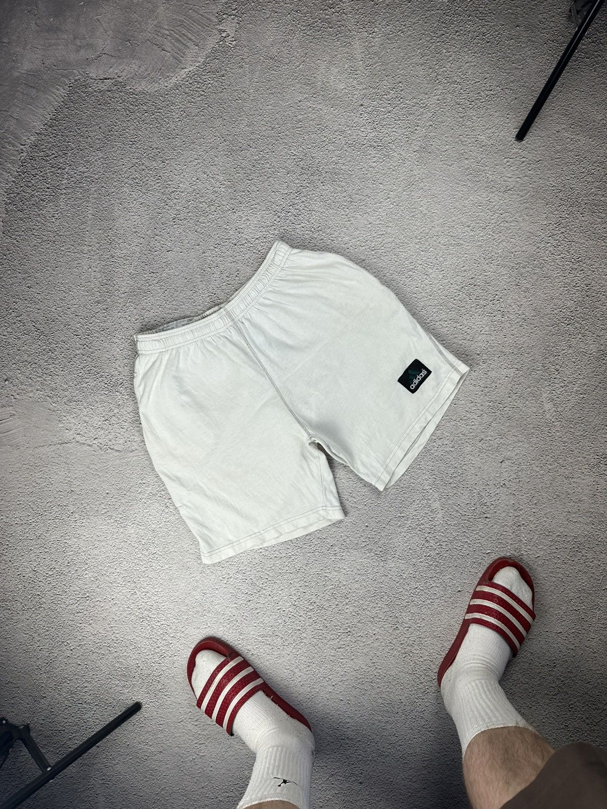 Adidas Vintage Adidas Equipment Short Baggy Y2K Distressed SK8 Size US 32 / EU 48 - 1 Thumbnail