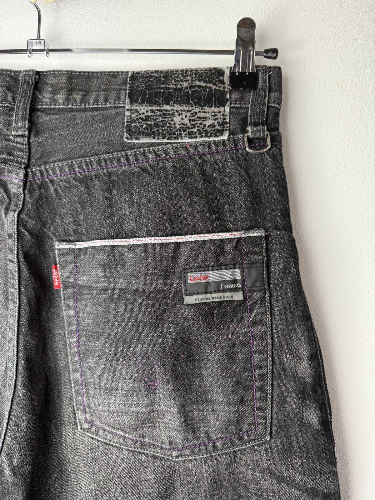 Fragment Design × Levi's Early 00s Levi’s x Fragment Fenom Jeans Size US 31 - 8 Thumbnail