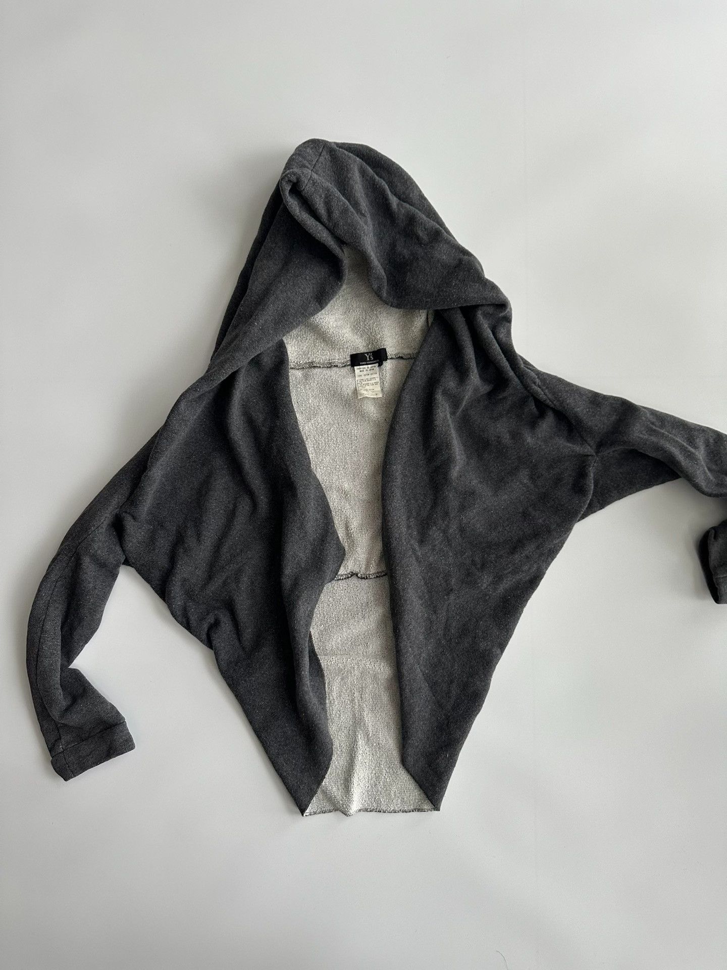 Yohji Yamamoto YOHJI YAMAMOTO Irregular pattern T-shirt; Cardigan| Size L / US 10 / IT 46 - 5 Thumbnail