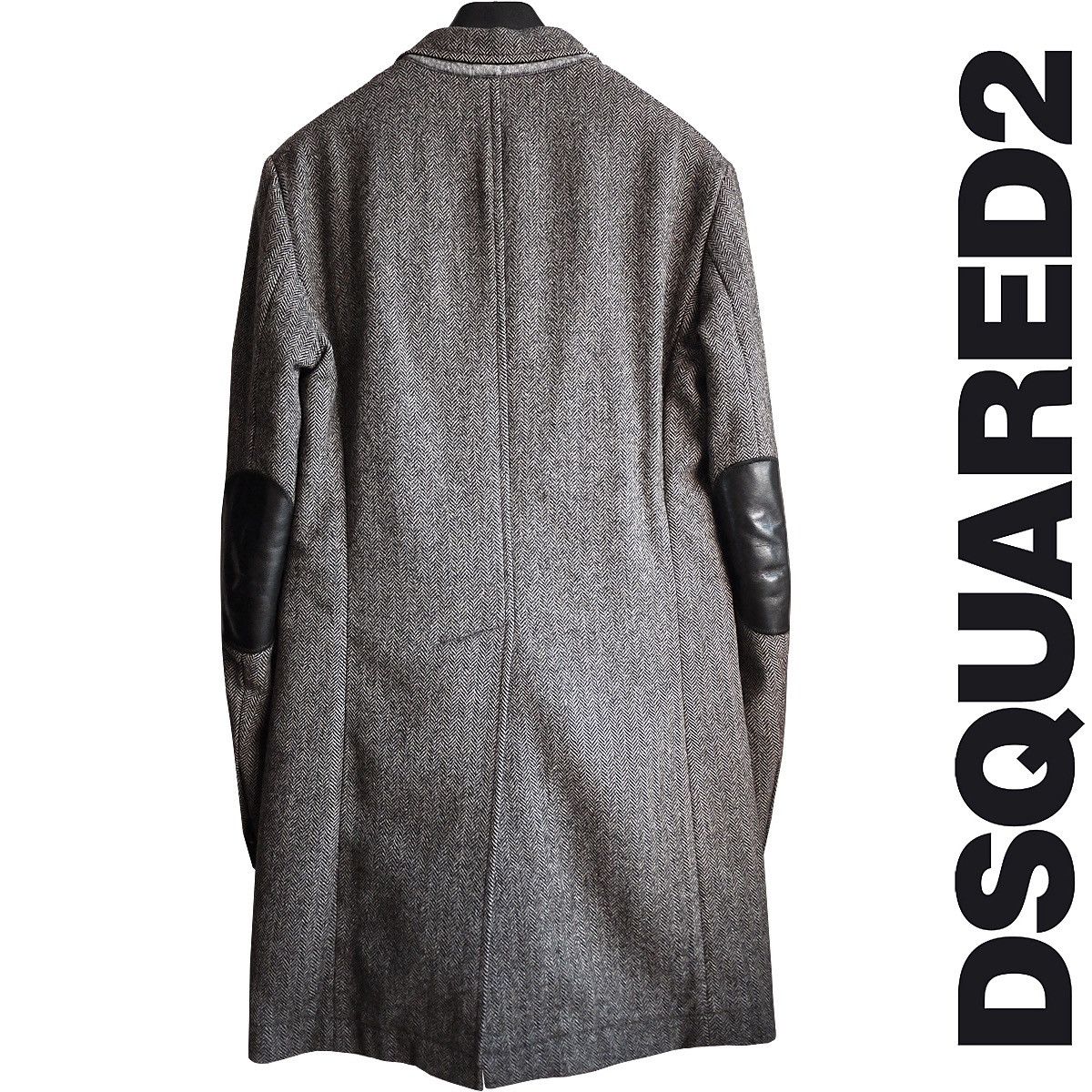 Dsquared2 Dsquared2 aw12 Runway Gray Chesterfield Wool Coat Size US S / EU 44-46 / 1 - 3 Thumbnail