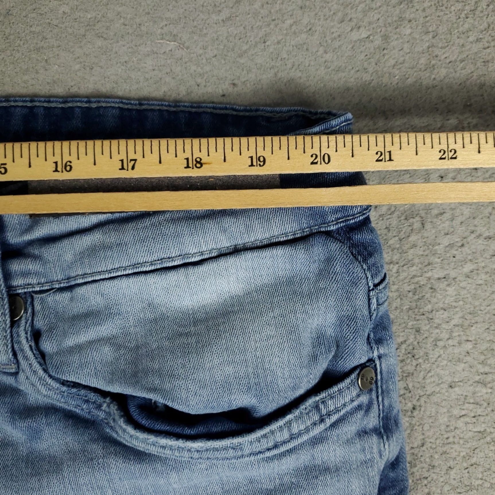 Jordan Craig Jordan Craig Jeans Mens 42x32 Blue Distressed Straight Denim Pants Size US 42 / EU 58 - 4 Thumbnail