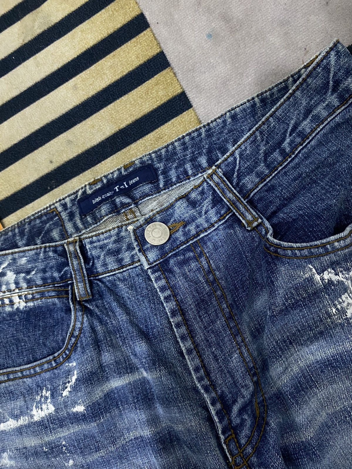 Vintage Y2K TI JEANS PUNK STYLE PANTS Size US 32 / EU 48 - 7 Thumbnail