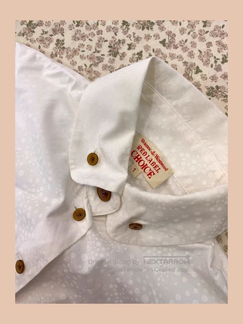 Vivienne Westwood Vivienne Westwood Polka dot long-sleeve shirt, spring and Size S / US 4 / IT 40 - 6 Thumbnail