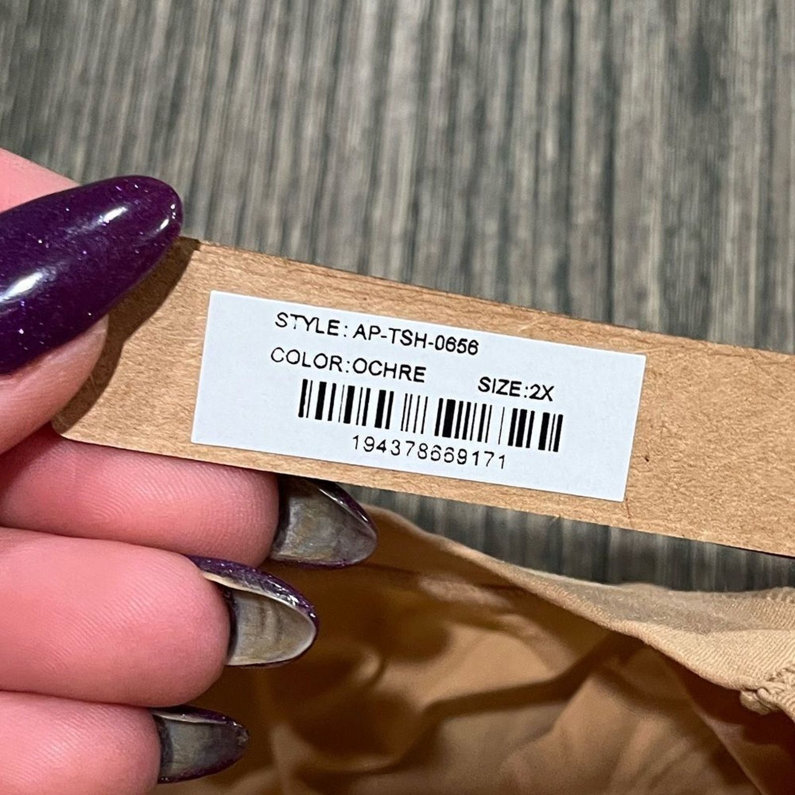 SKIMS NWT Skims Fits Everybody Super Cropped T-Shirt Ochre 2X Size XXL / US 16-18 / IT 52-54 - 3 Thumbnail