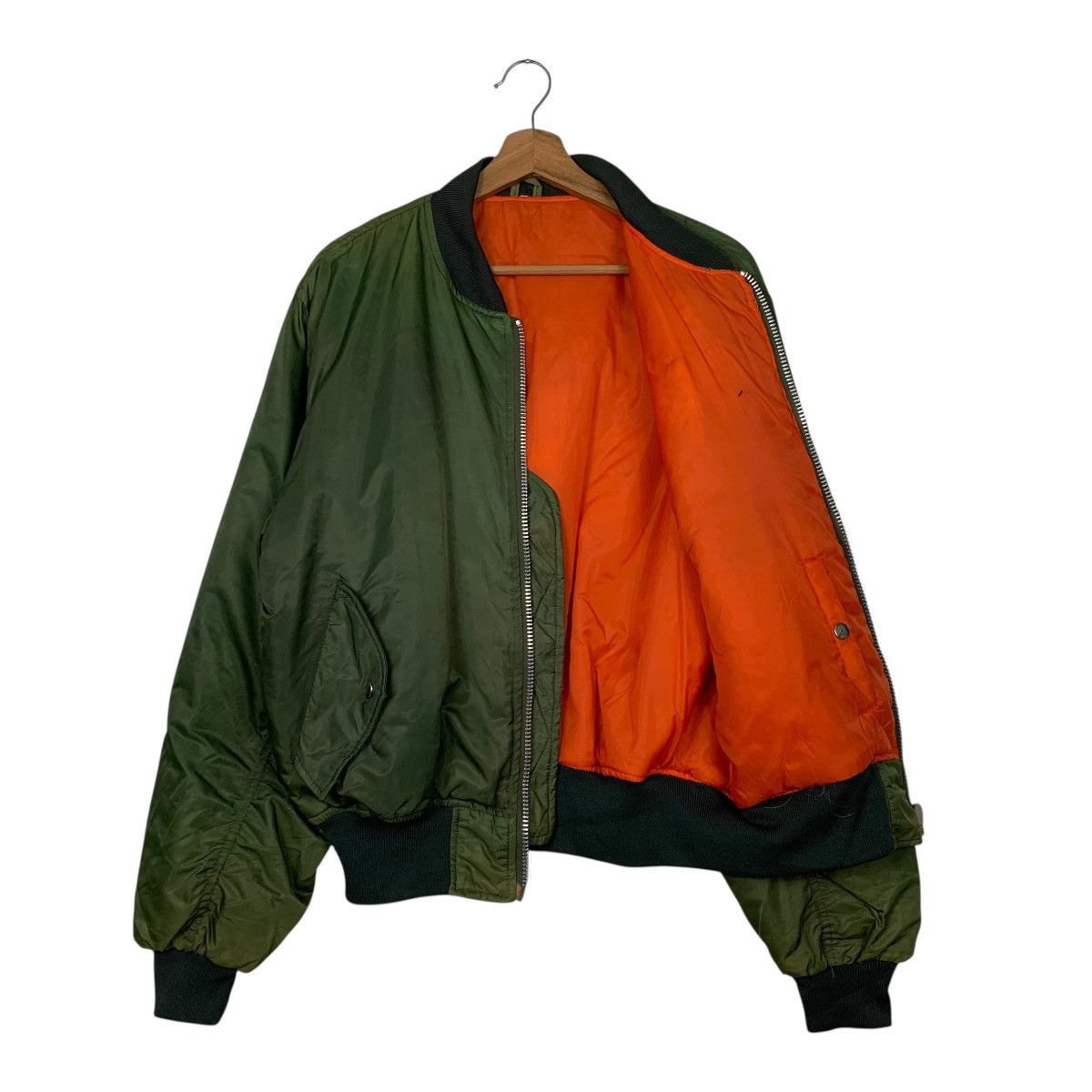 Japanese Brand F16 Fighting Falcon Misawa A.B Military Bomber Jacket Size US M / EU 48-50 / 2 - 9 Thumbnail