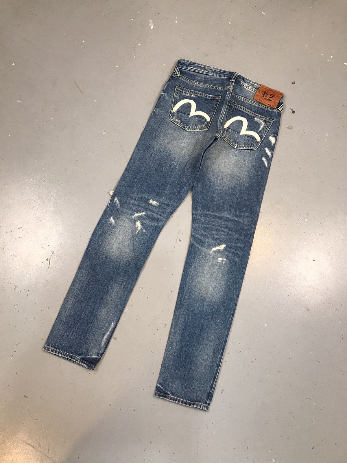 Japanese Brand × Vintage Vintage Evisu 2017 distressed straight denim Size US 30 / EU 46 - 10 Thumbnail