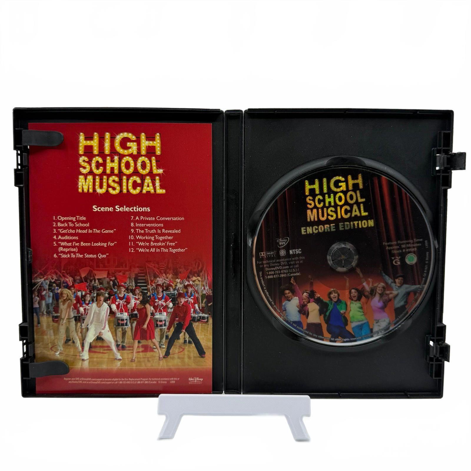 Disney High School Musical Encore Edition (2006) - DVD Movie Size ONE SIZE - 3 Thumbnail