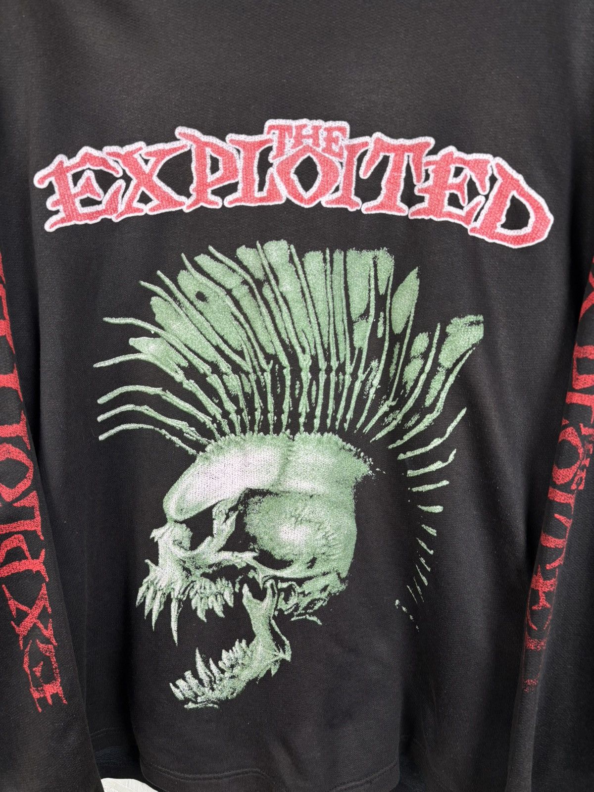 Band Tees Vintage The Exploited Beat The Bastards Punk Band Hoodie Size US L / EU 52-54 / 3 - 2 Thumbnail