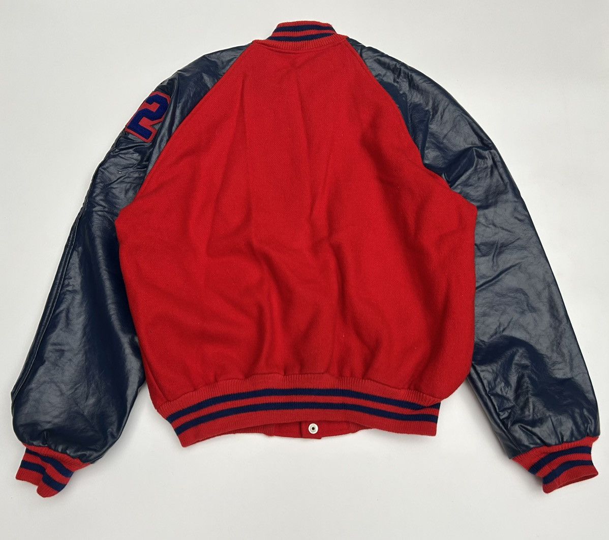 Howe × Vintage Vintage Howe Athletic Varsity Letterman Baseball Jacket Size US XL / EU 56 / 4 - 2 Thumbnail