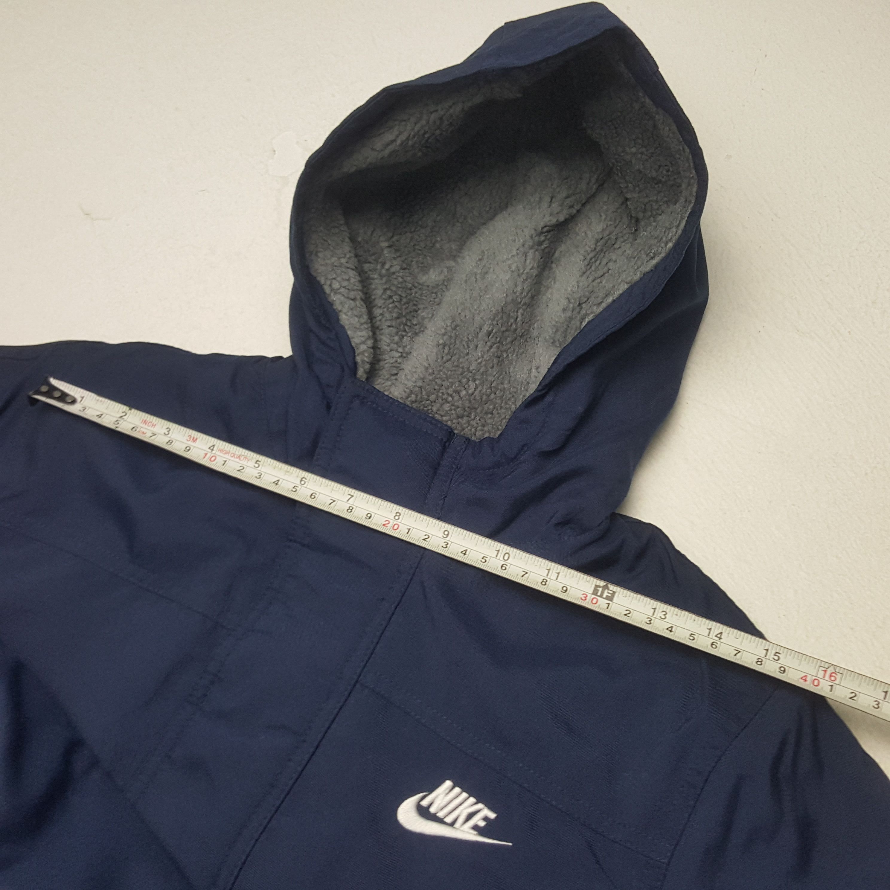 Nike × Vintage Vintage NIKE Swoosh Puffer Long Jacket Size US M / EU 48-50 / 2 - 7 Thumbnail