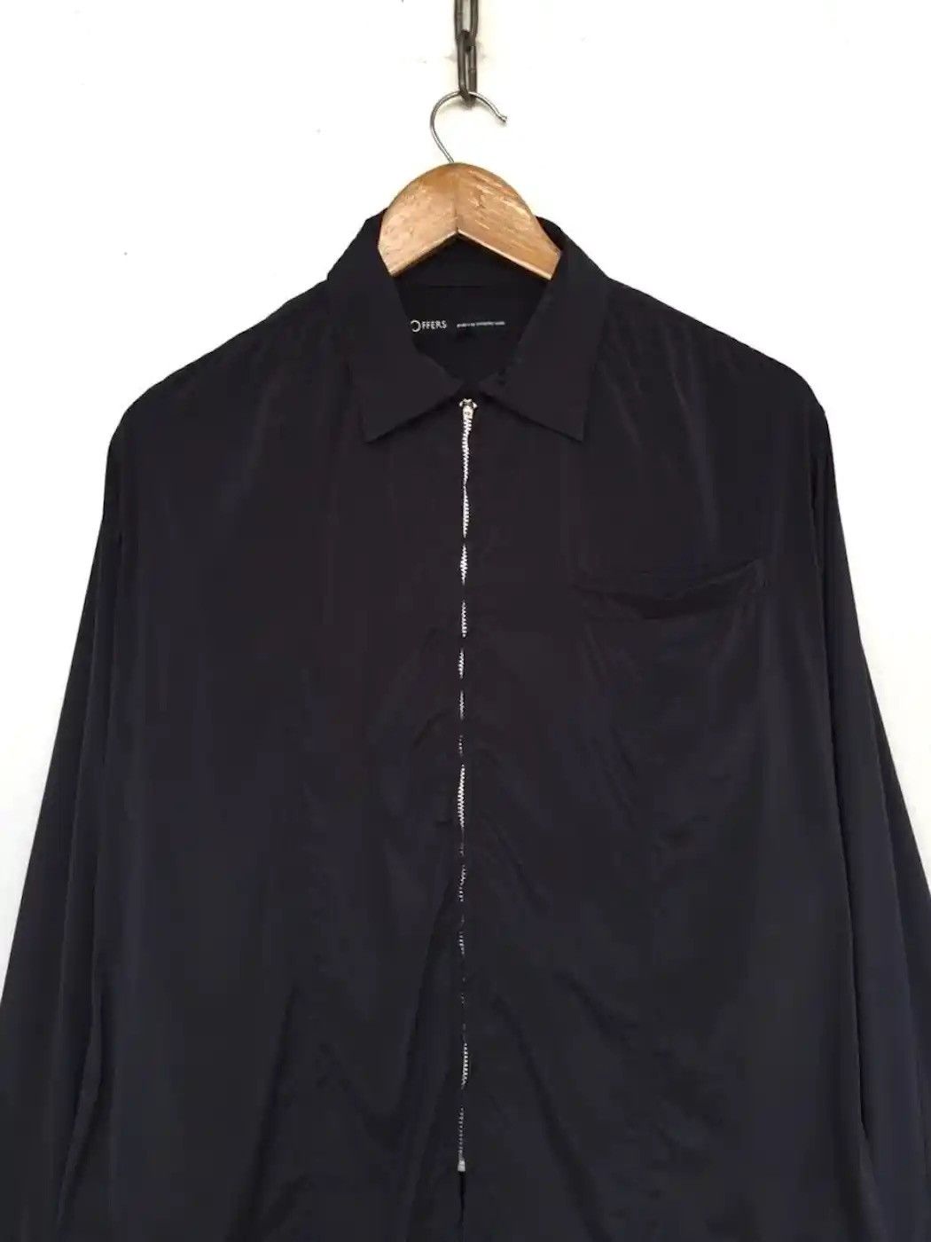 Yohji Yamamoto Vintage 90s Offers Produce By Conception Studio Zipper Shirt Size US L / EU 52-54 / 3 - 6 Thumbnail