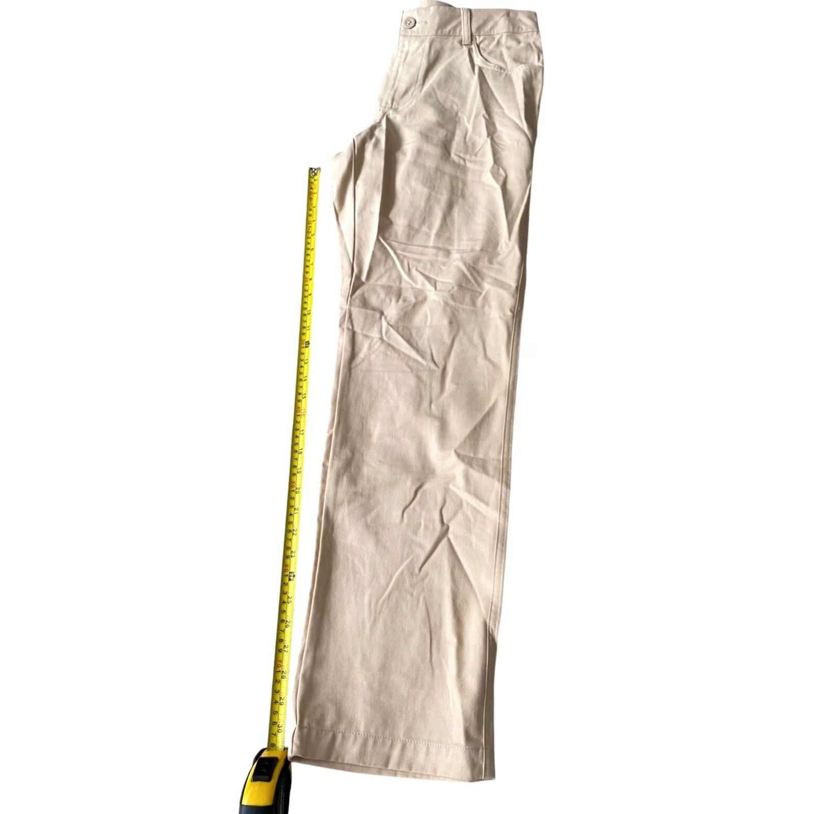Vintage Columbia Mens Jeans Solid Beige Regular Fit Straight Jeans Mid Rise 34x31 Mens 34 Beige 5-Pocket USA Theme Size US 34 / EU 50 - 7 Thumbnail