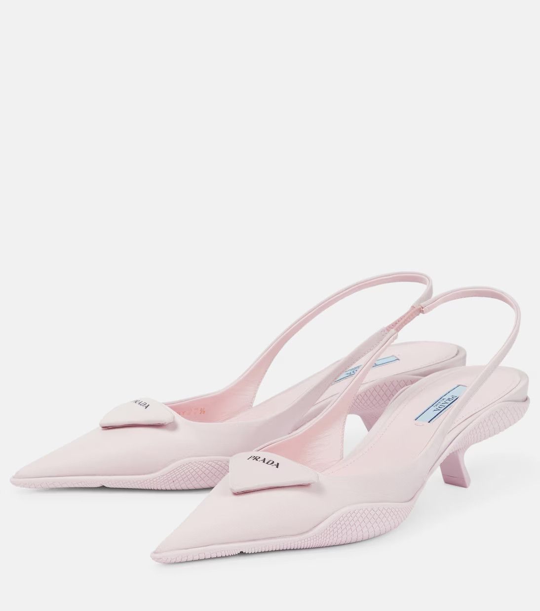 Prada o1la1rc1a0724 Heeled Pump in Alabastro Size US 7.5 / IT 37.5 - 3 Thumbnail