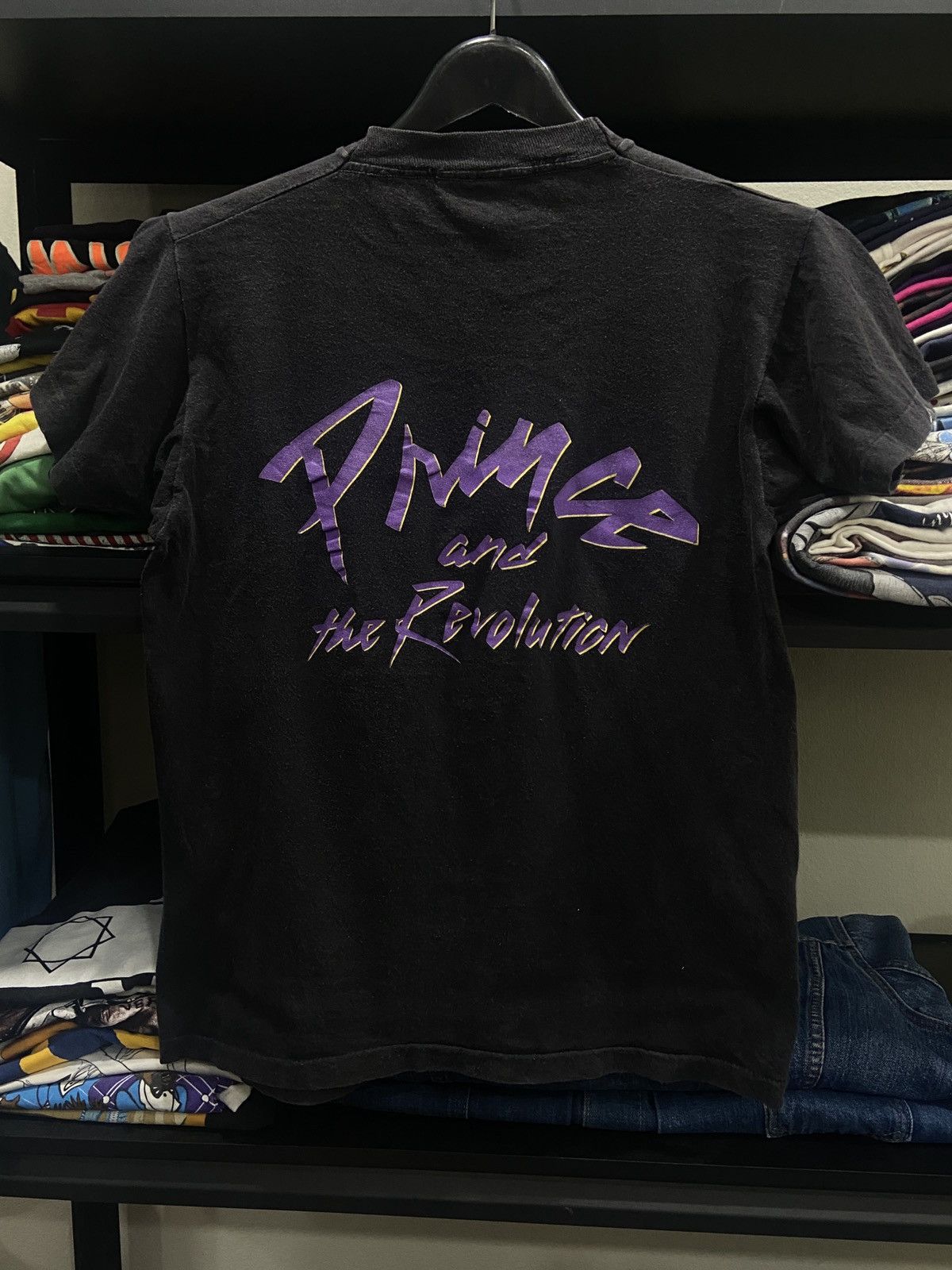 Band Tees × Prince Prince "Purple Rain" Tour 1984-85 Original T Shirt Size US M / EU 48-50 / 2 - 8 Thumbnail