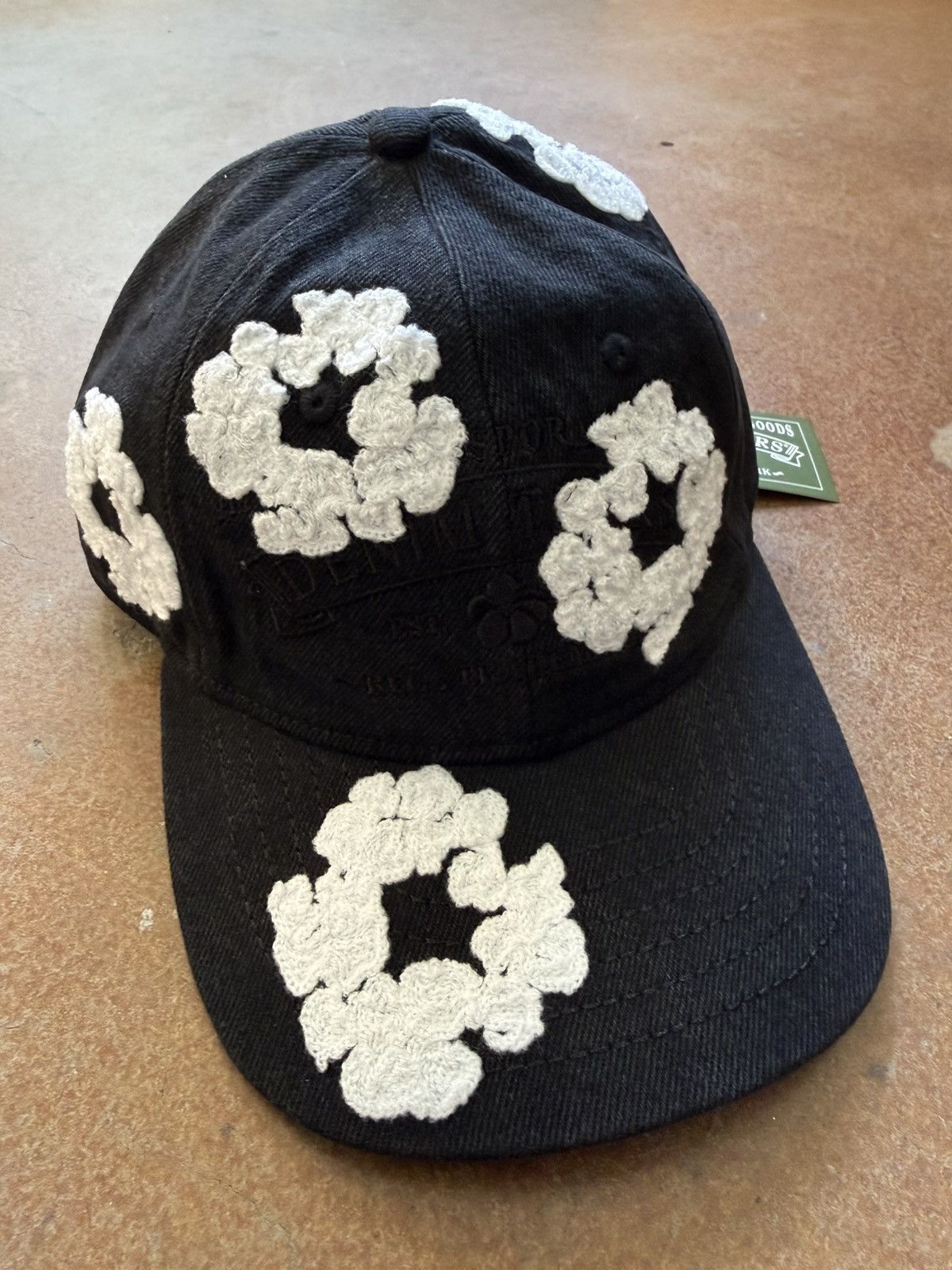 DENIM TEARS Denim Tears Denim Wreath Hat Black Size ONE SIZE - 1 Thumbnail