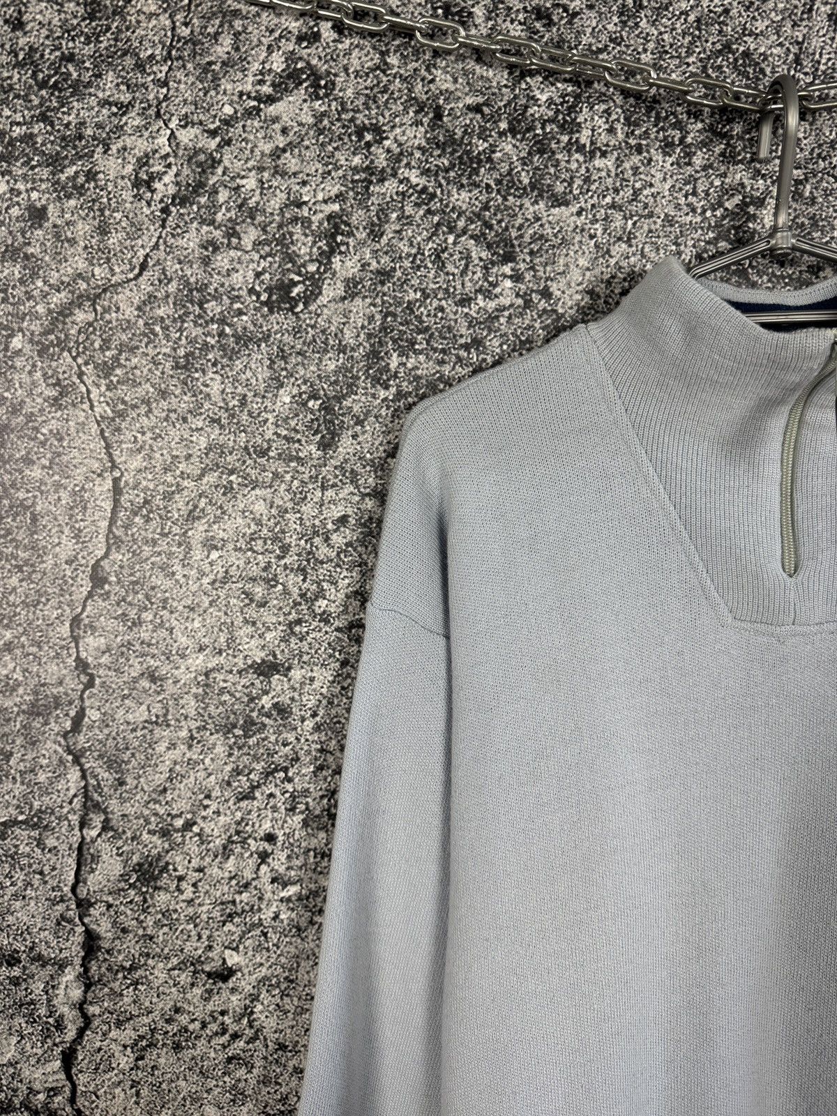 Lacoste Men’s Lacoste 1/4 Zip Wool Sweater Pullover Vintage Size 8 Size US XXL / EU 58 / 5 - 3 Thumbnail