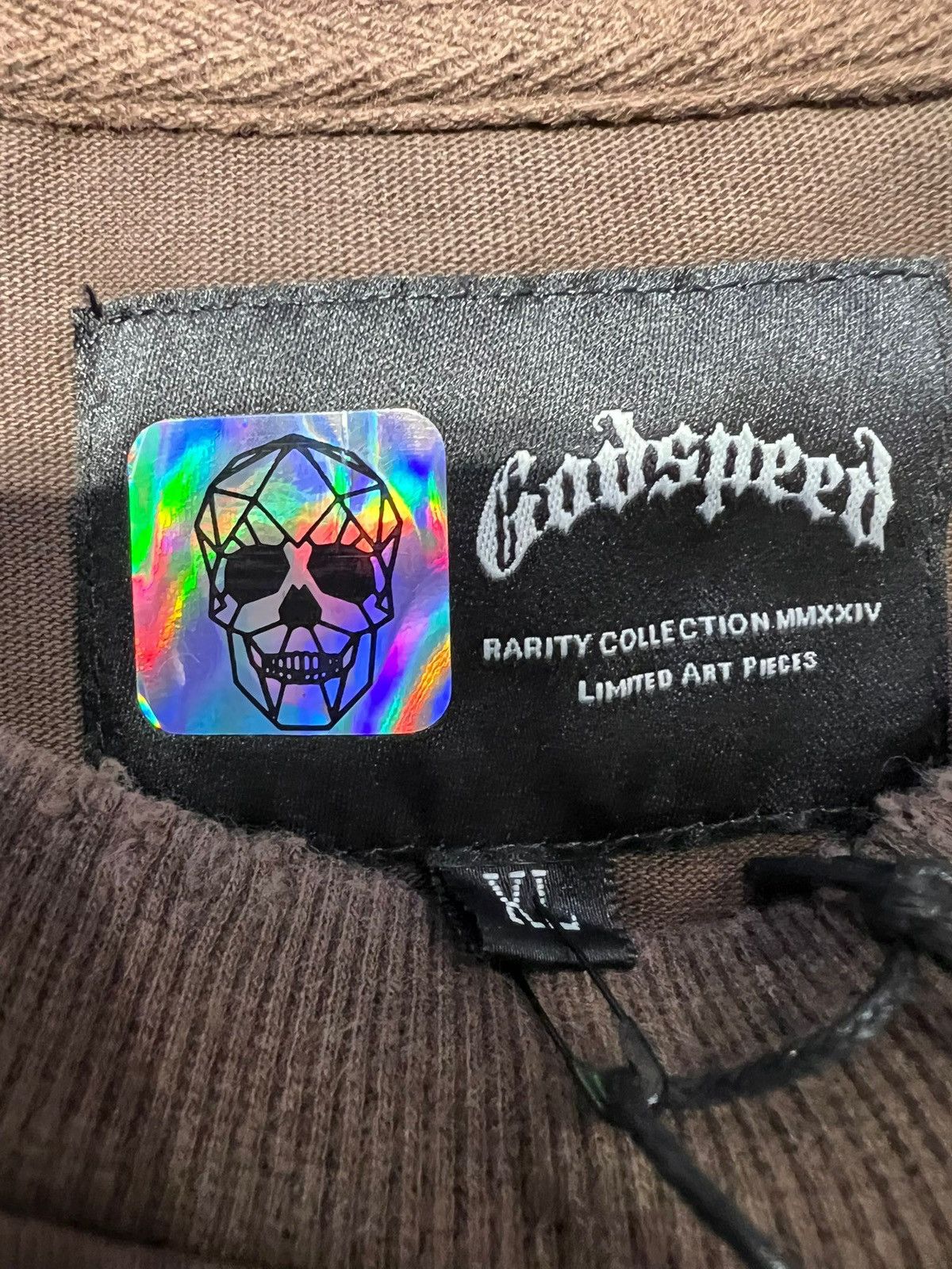 Godspeed GODSPEED INDOOR GRABBA TEE BROWN Size US XL / EU 56 / 4 - 3 Thumbnail