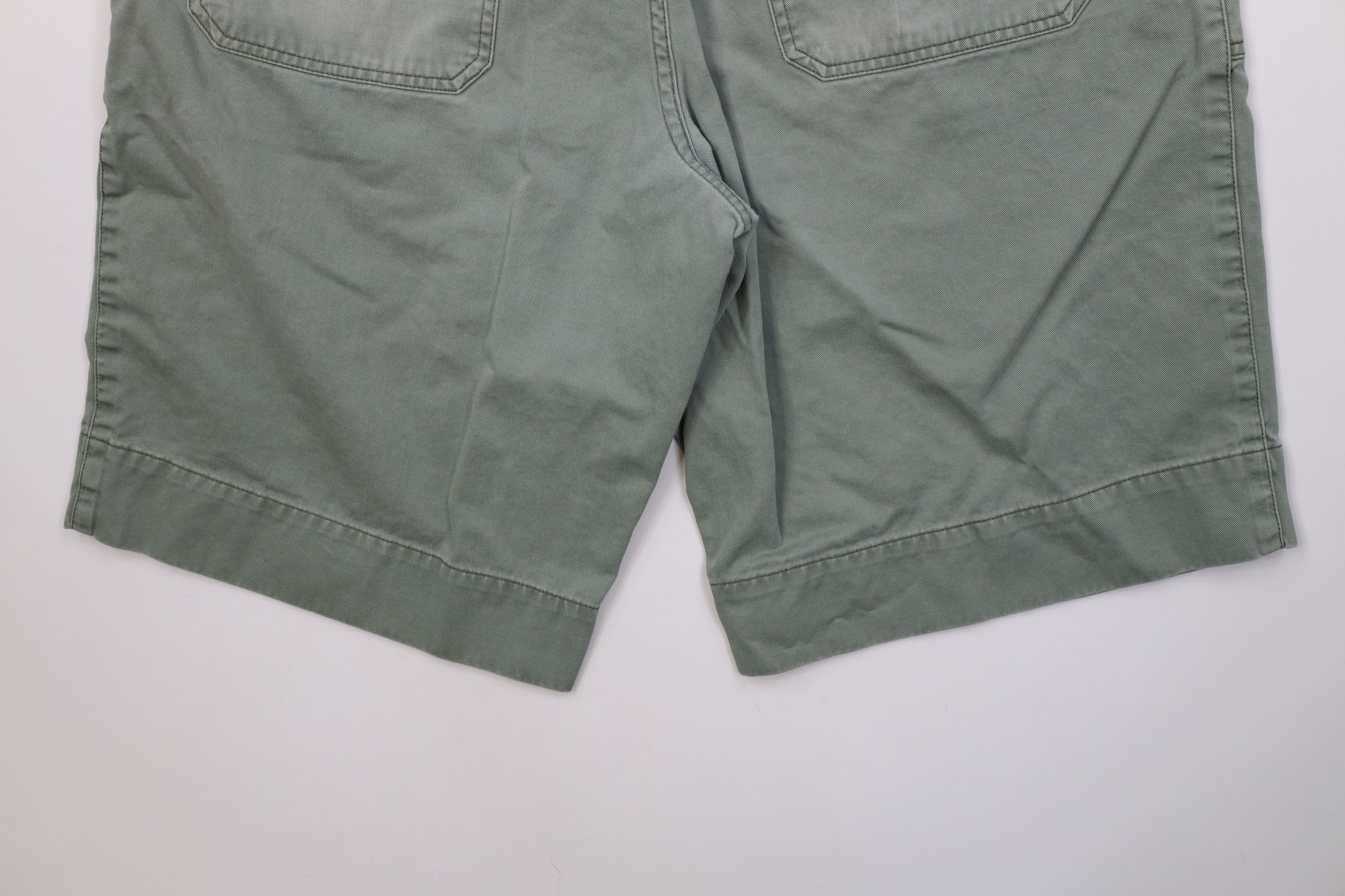 Tommy Hilfiger Vintage 90s Tommy Hilfiger Surplus Military Shorts Green Size US 36 / EU 52 - 11 Thumbnail