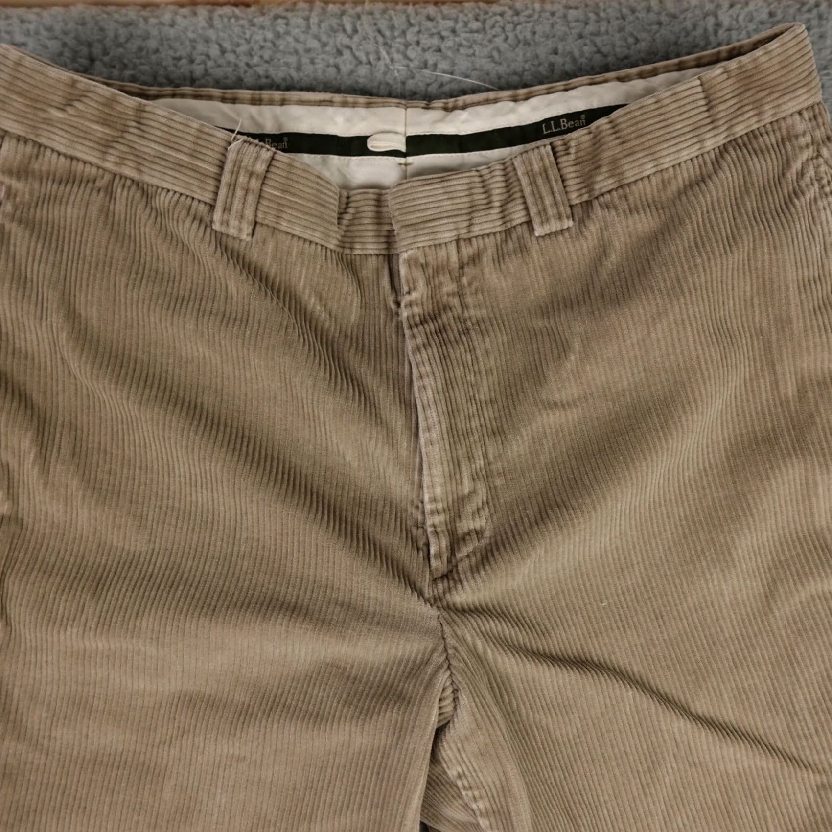 Vintage VINTAGE LL Bean Pants Mens 34x30 Brown Corduroy Relaxed Skater Y2K Grunge Size US 34 / EU 50 - 5 Thumbnail