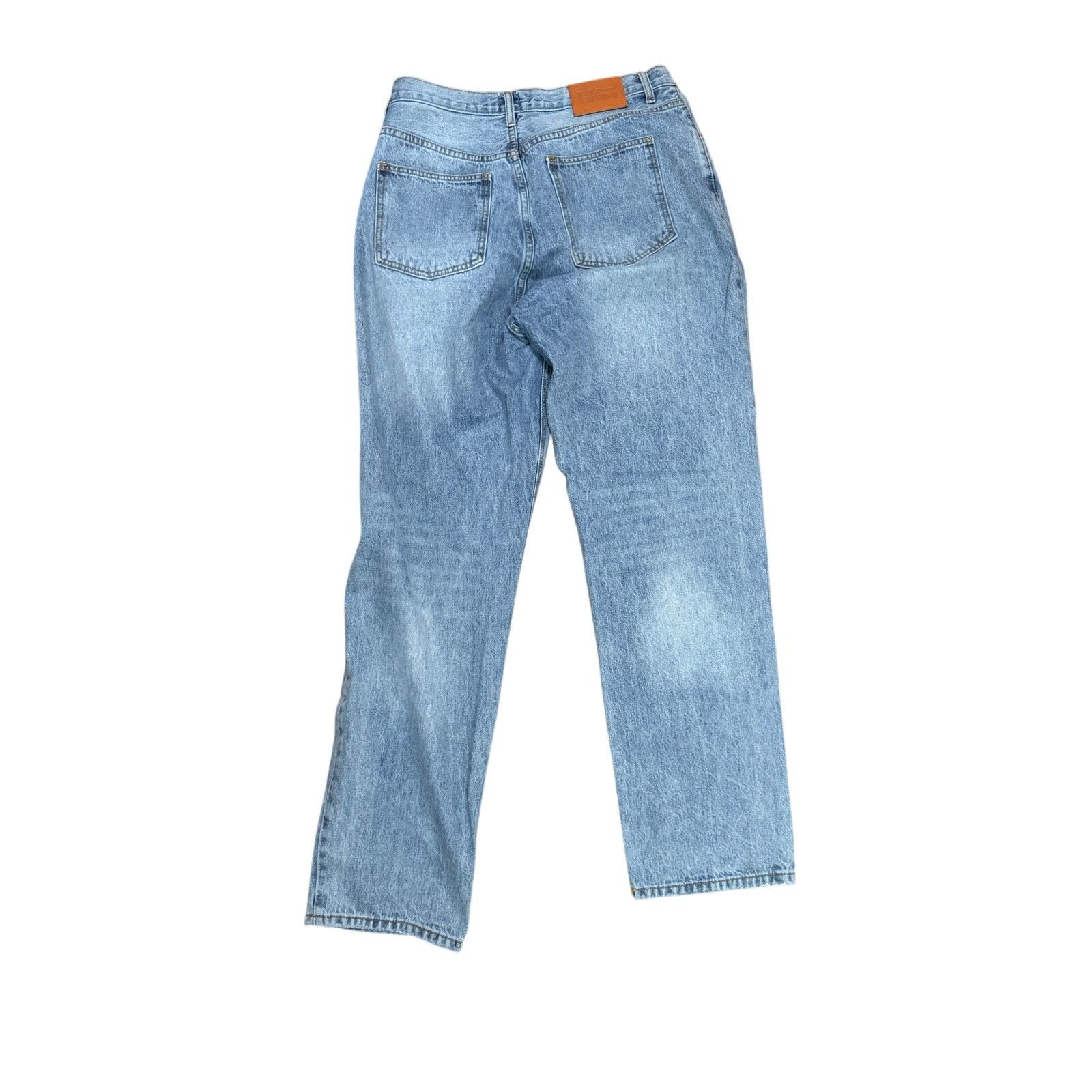 PRINCESS POLLY Princess Polly Crossover Blue Jeans Light Wash Womens 10 Size 32" / US 10 / IT 46 - 5 Thumbnail