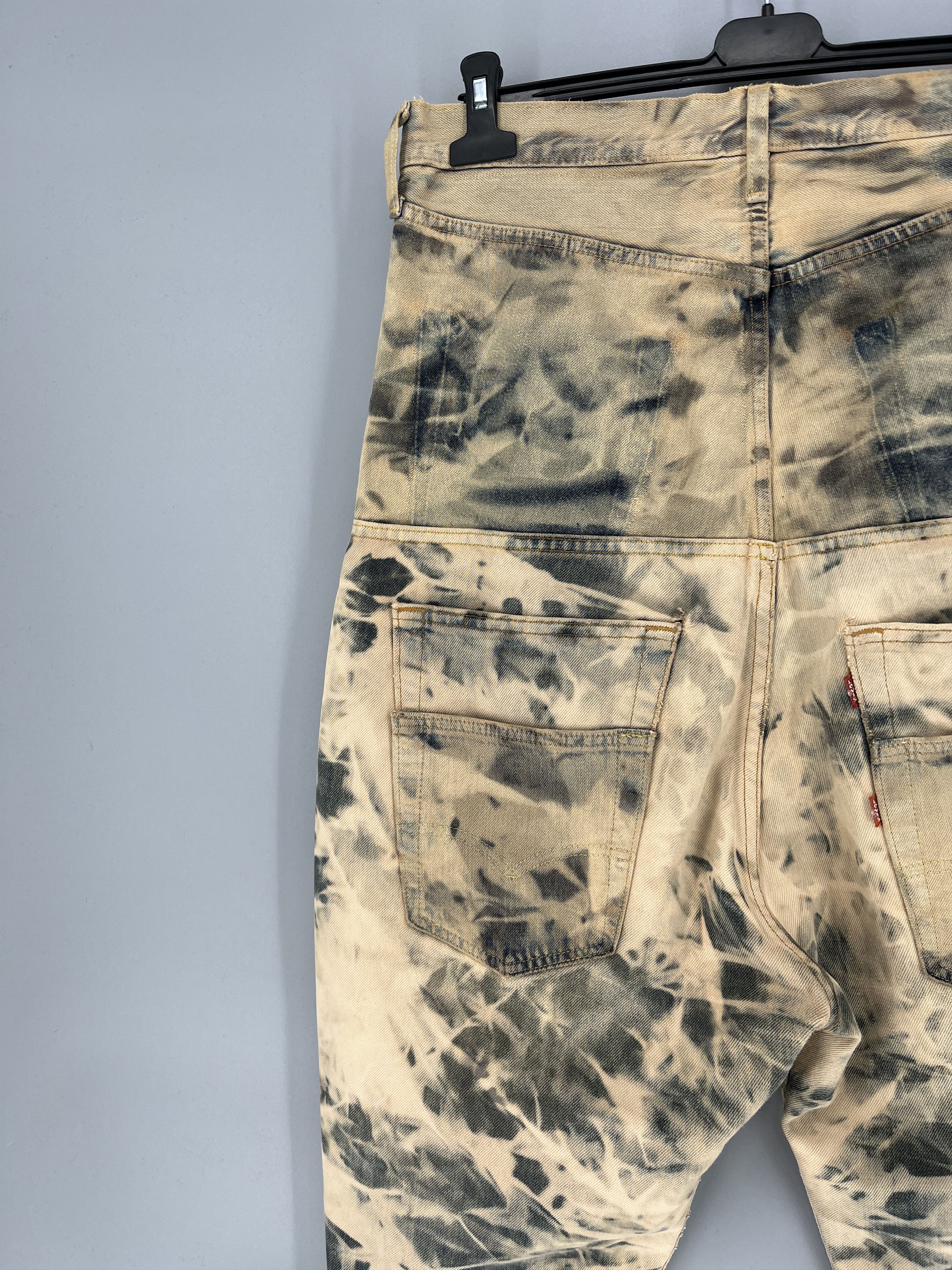 Other 90s Levi’s 501 Patchwork Multipocket Denim Custom Jeans USA Size US 32 / EU 48 - 9 Thumbnail