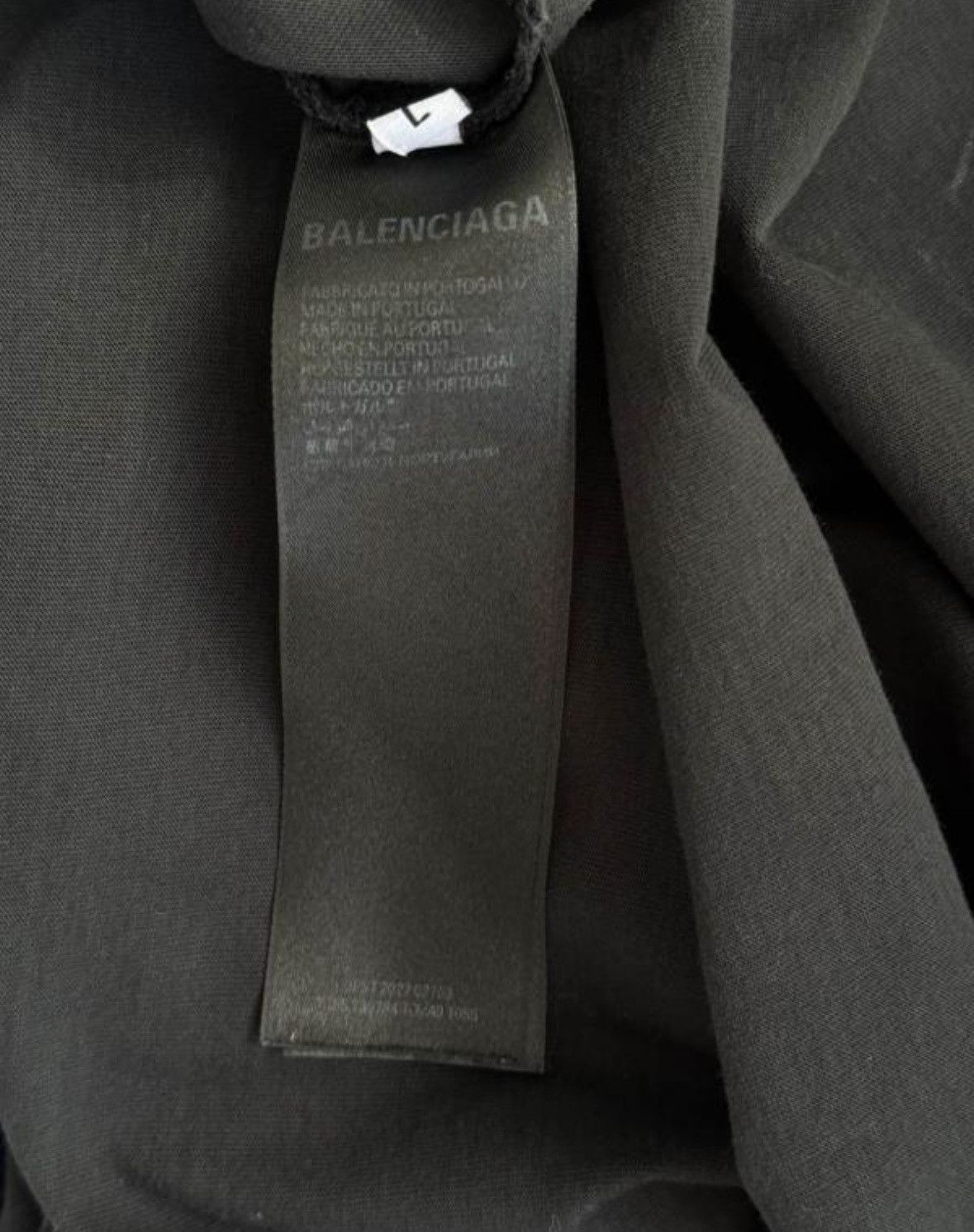 Balenciaga black tape short sleeve Balenciaga t-shirt L size wxx Size US L / EU 52-54 / 3 - 4 Thumbnail