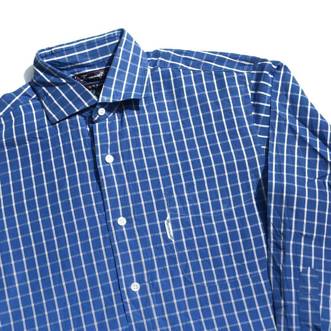 Designer Facconable shirt Madrass Long sleeve linen tartan Size M Size US M / EU 48-50 / 2 - 5 Thumbnail