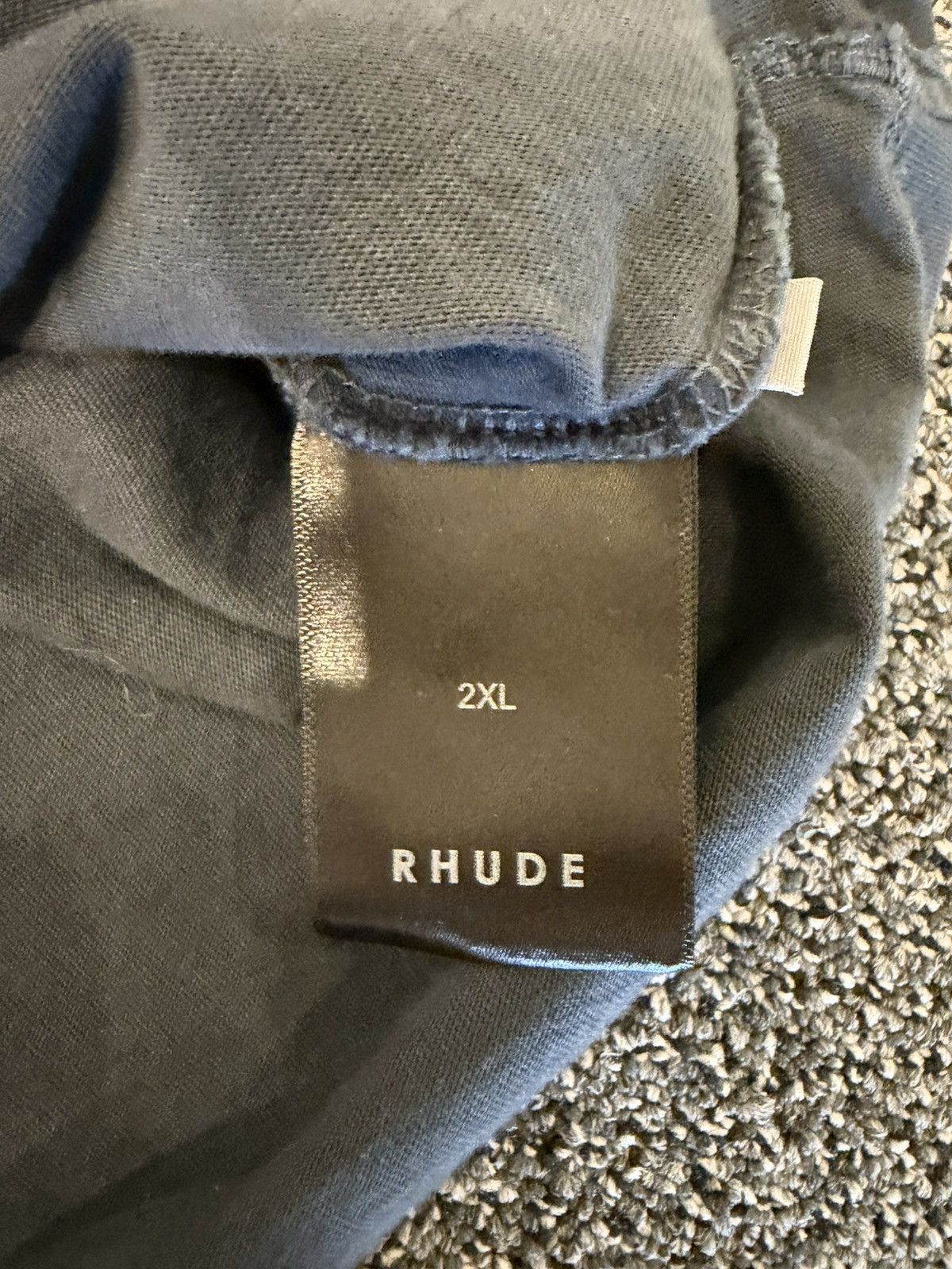 Rhude Rhude Wolf Tee Navy Size US XXL / EU 58 / 5 - 3 Thumbnail