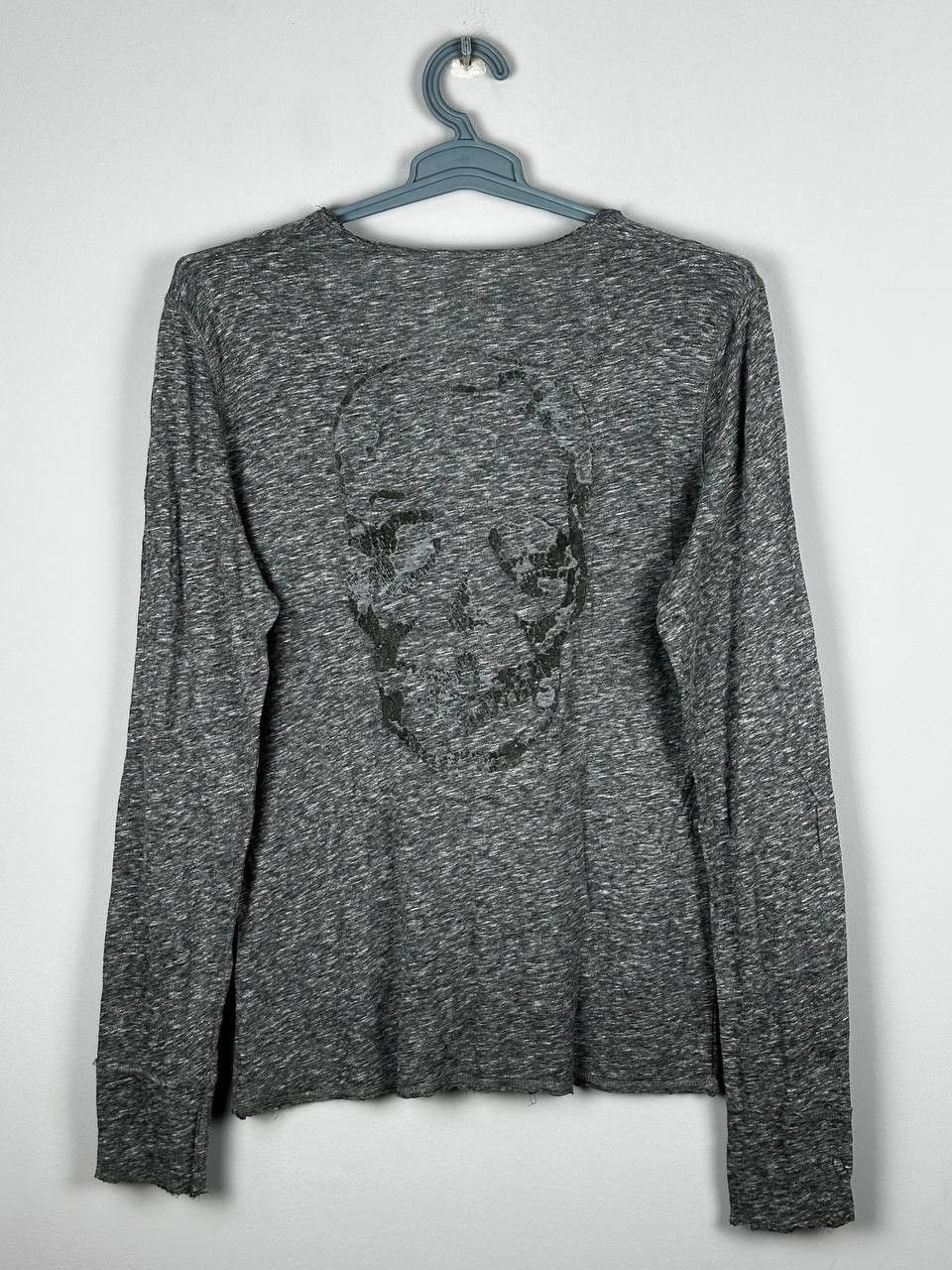 Zadig & Voltaire Zadig & Voltaire Monastir Skull Printed T-shirt Size US S / EU 44-46 / 1 - 1 Thumbnail