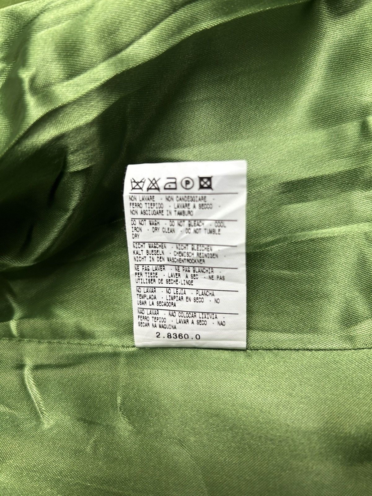 Benetton × Designer MADE IN ITALY OF BENETTON WOOL TRENCH COAT Size M / US 6-8 / IT 42-44 - 8 Thumbnail