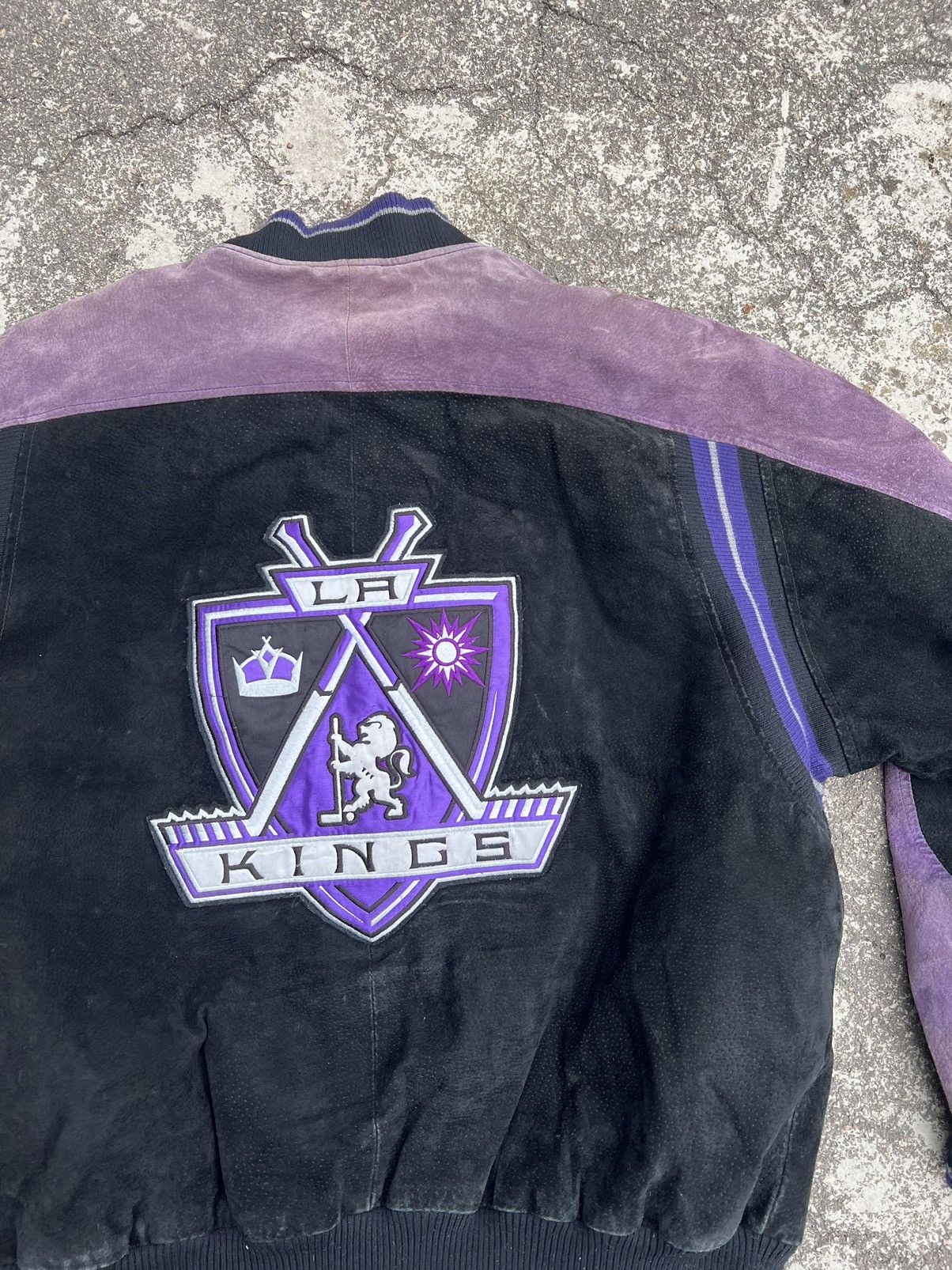 NFL × Vintage Vintage Purple 🏒NFL 🏒KINGS Bomber Size US XXL / EU 58 / 5 - 12 Thumbnail